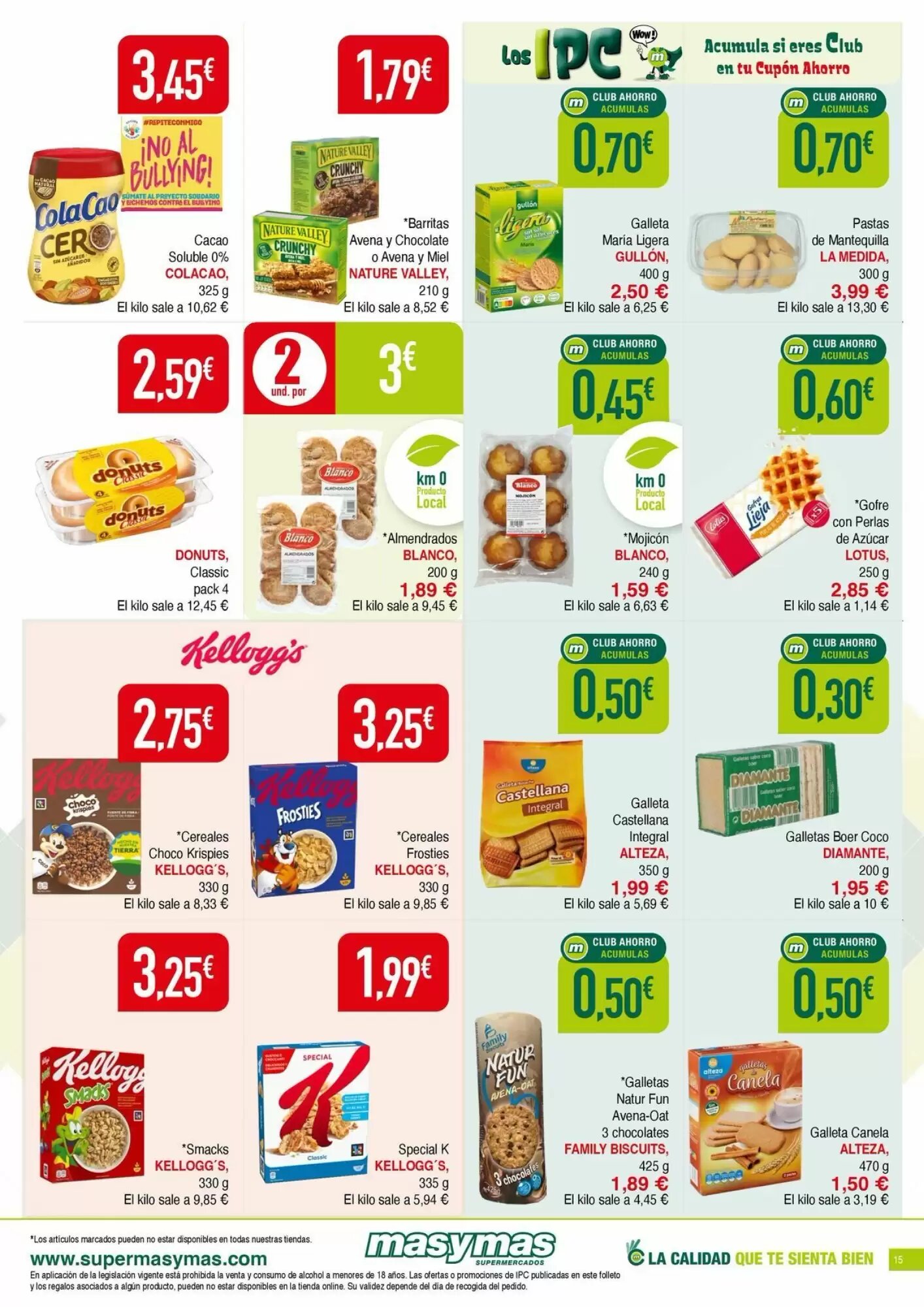 Folleto promocional de Masymas válido desde el 03/09/2026 - Página 15.
