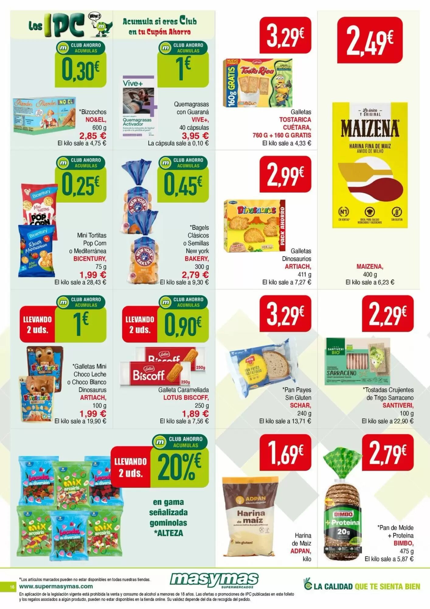 Folleto promocional de Masymas válido desde el 03/09/2026 - Página 16.