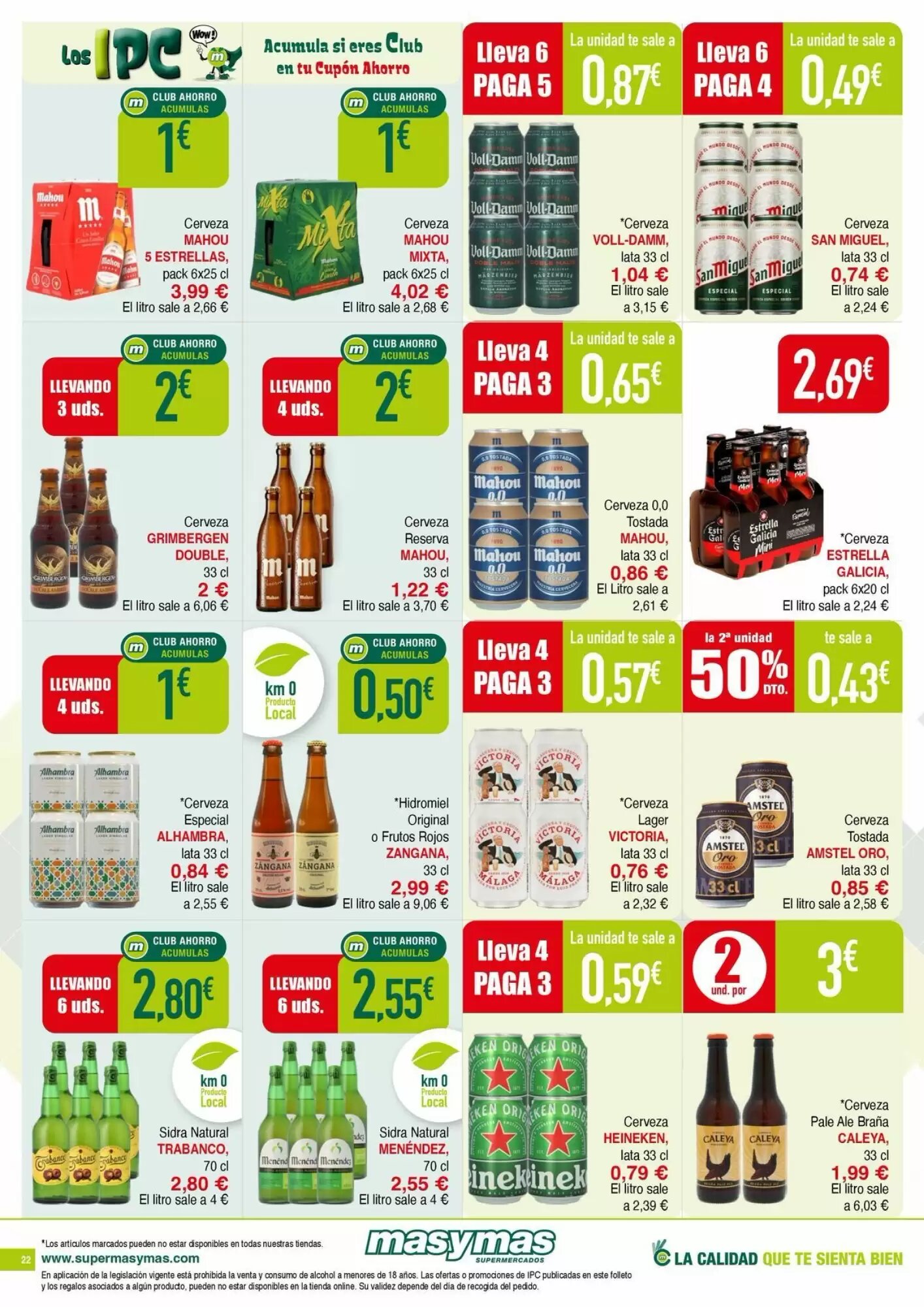 Folleto promocional de Masymas válido desde el 03/09/2026 - Página 22.