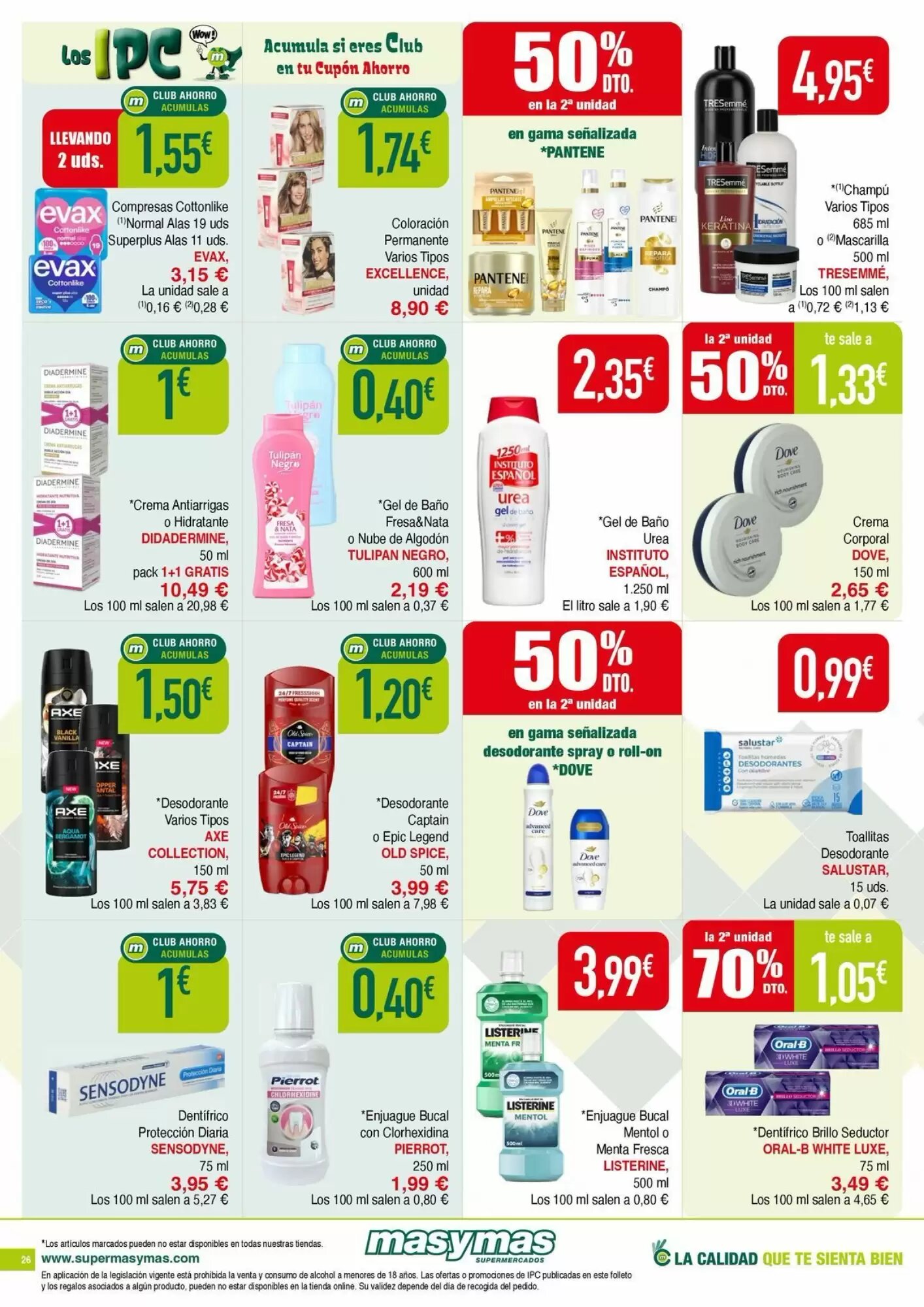 Folleto promocional de Masymas válido desde el 03/09/2026 - Página 26.