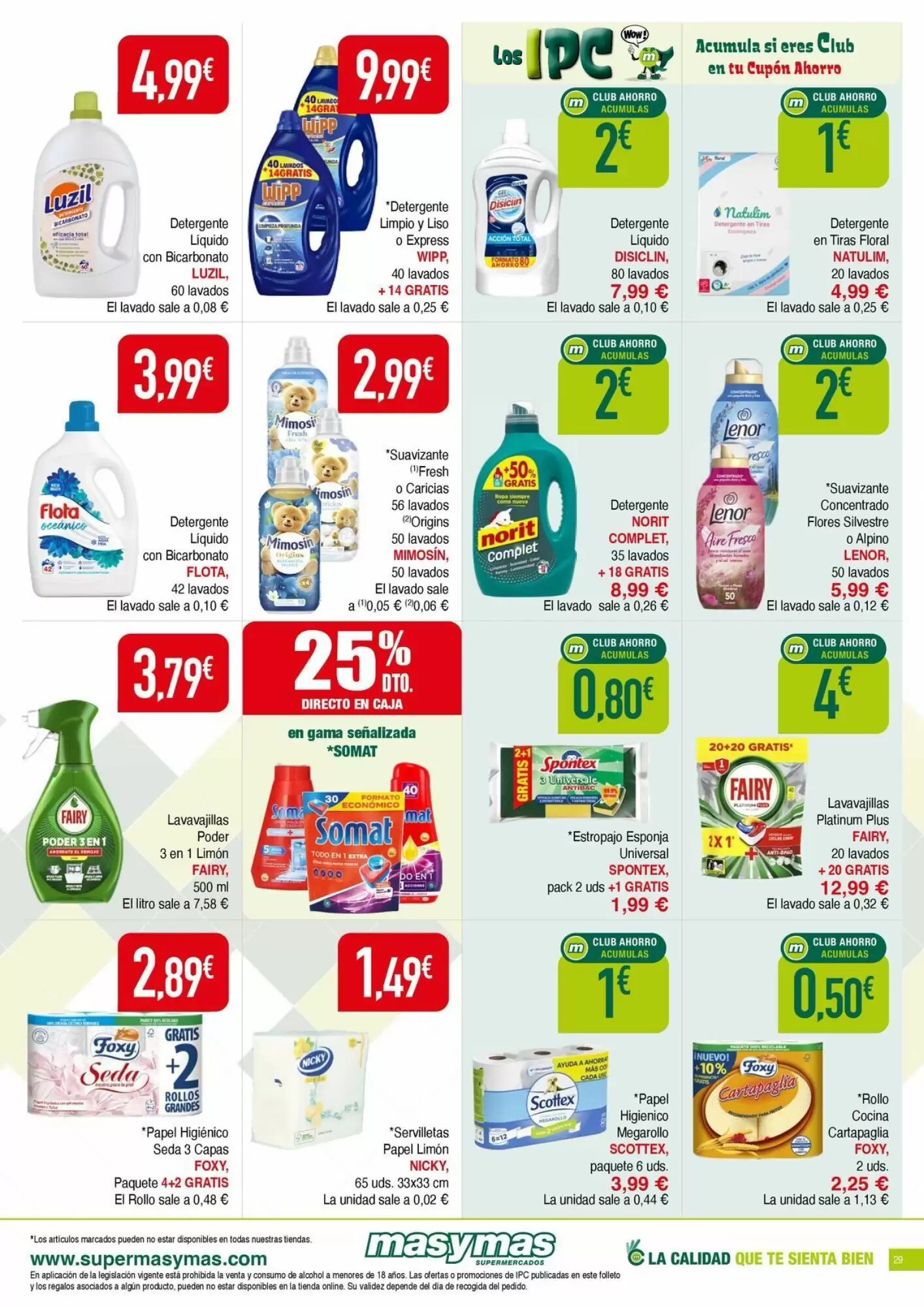 Folleto promocional de Masymas válido desde el 03/09/2026 - Página 29.
