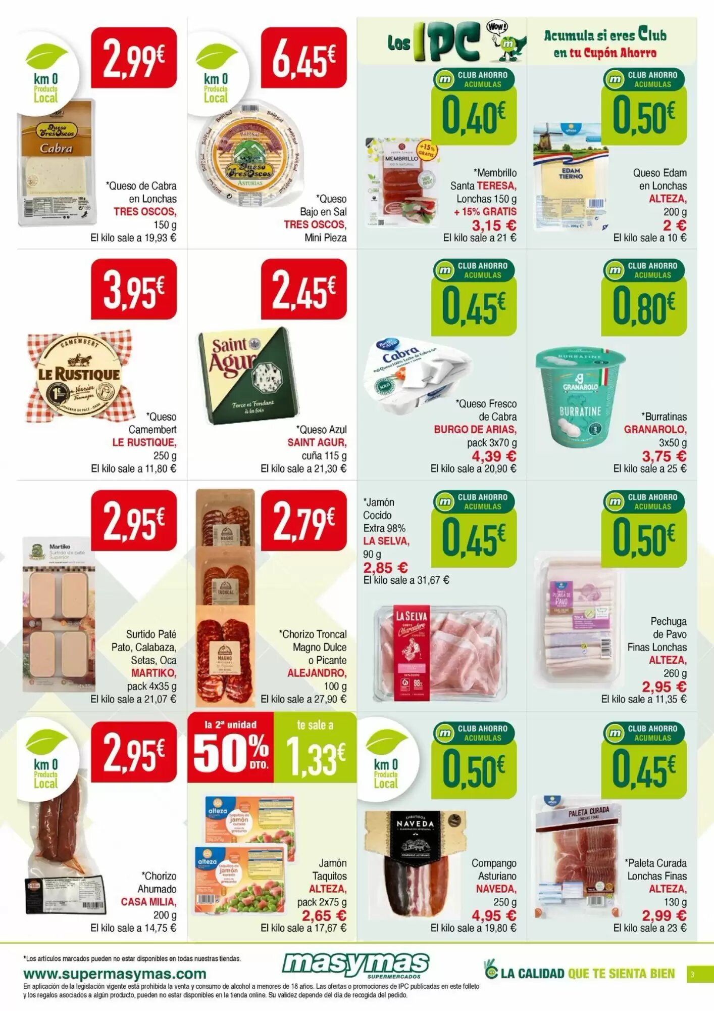 Folleto promocional de Masymas válido desde el 03/09/2026 - Página 3.