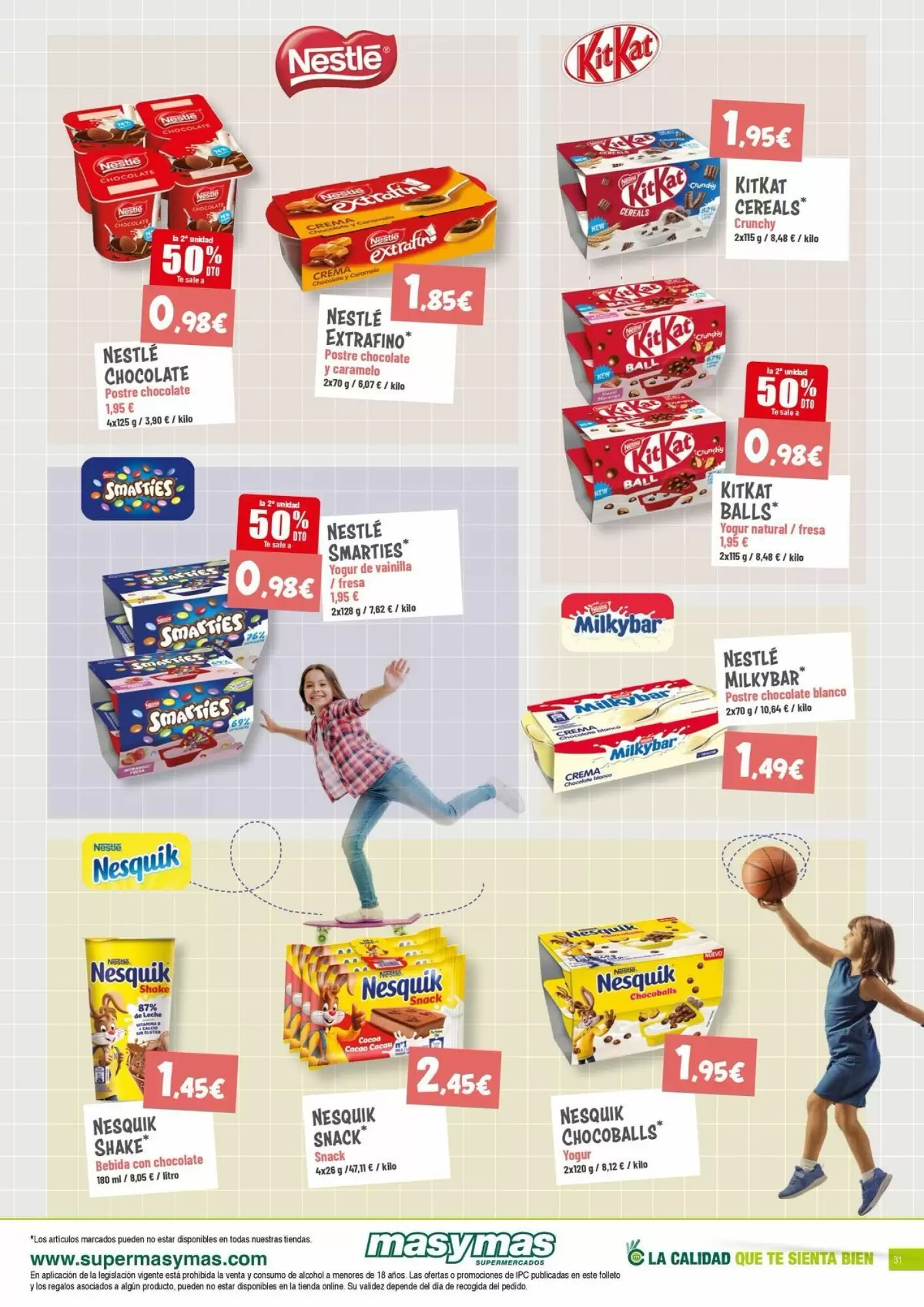 Folleto promocional de Masymas válido desde el 03/09/2026 - Página 31.