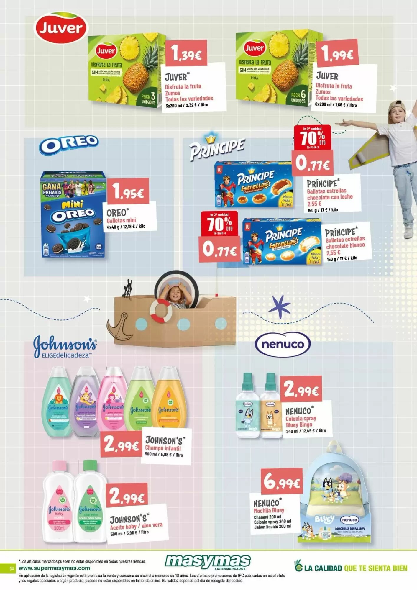 Folleto promocional de Masymas válido desde el 03/09/2026 - Página 34.