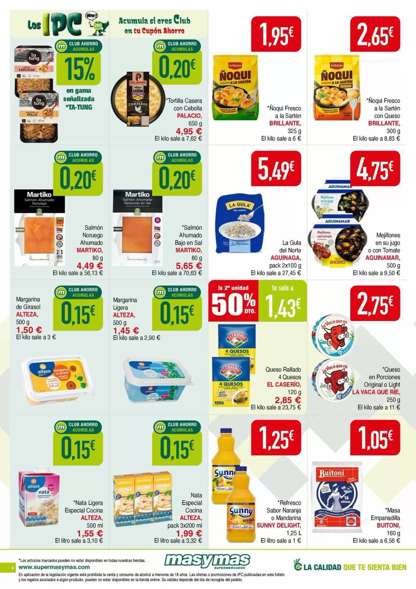 Folleto promocional de Masymas válido desde el 03/09/2026 - Página 4.