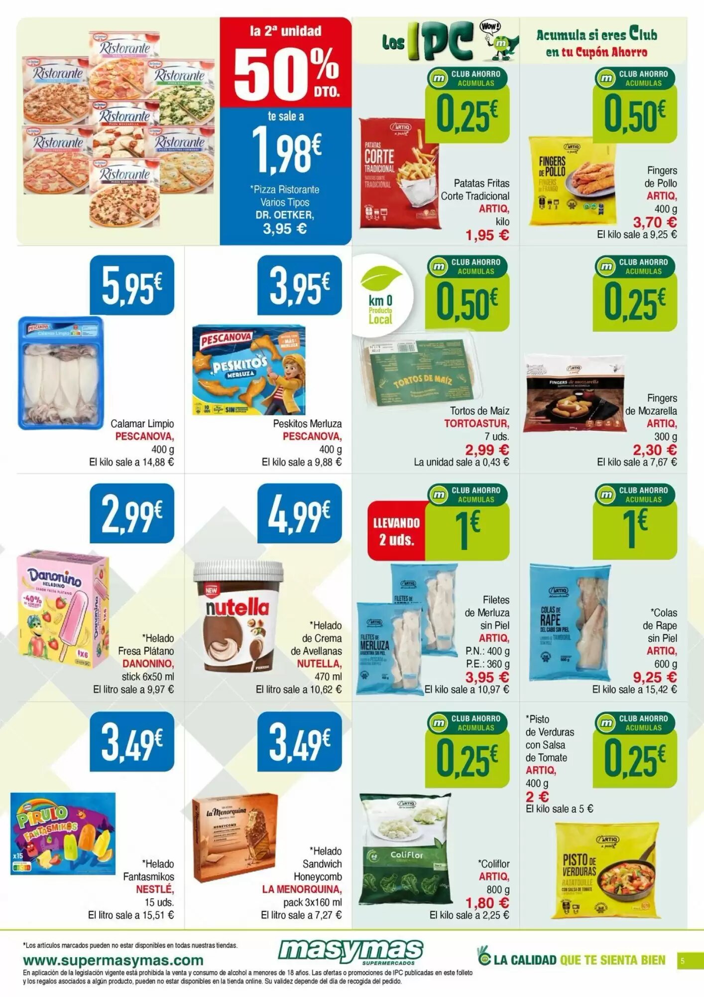 Folleto promocional de Masymas válido desde el 03/09/2026 - Página 5.