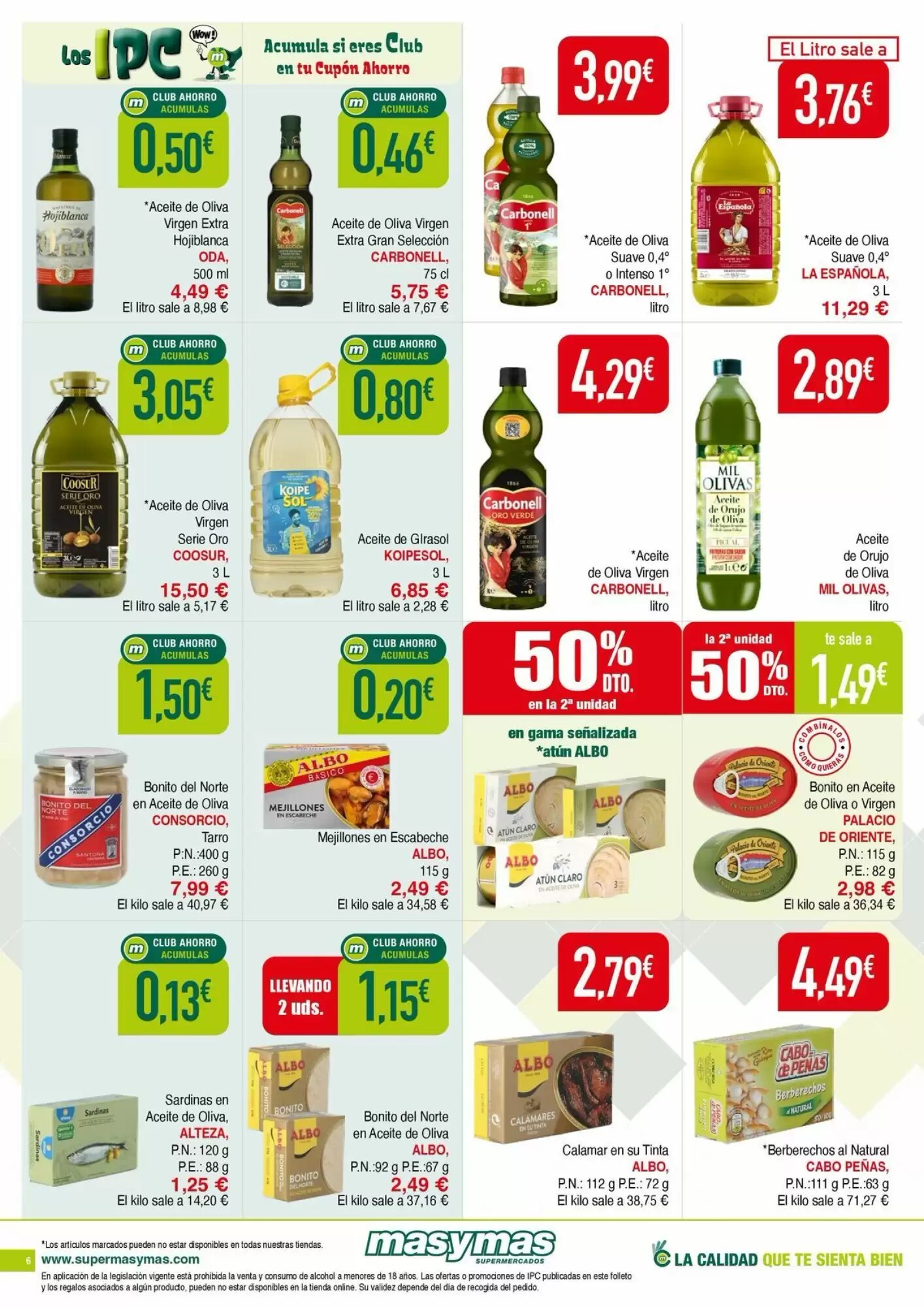 Folleto promocional de Masymas válido desde el 03/09/2026 - Página 6.
