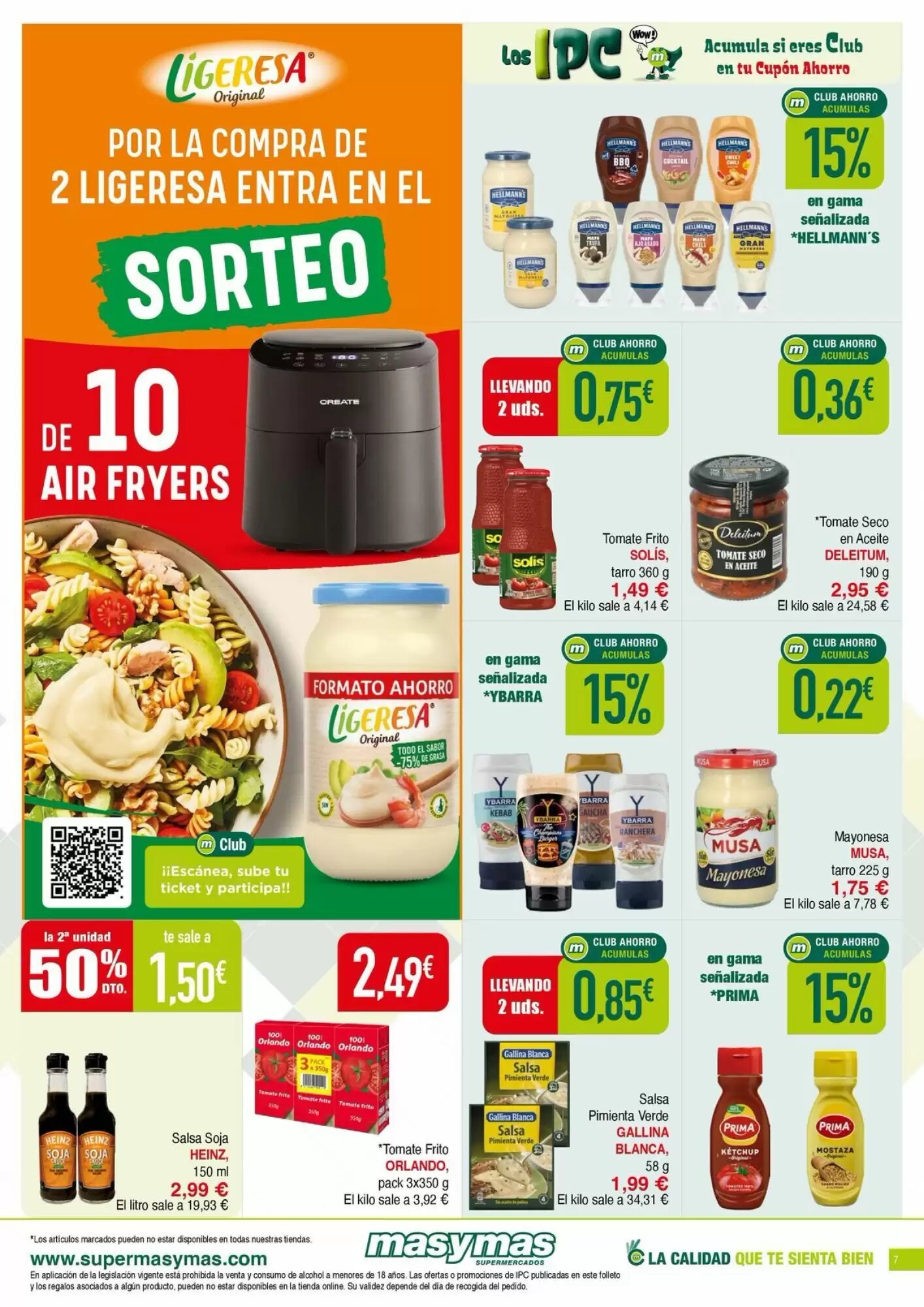 Folleto promocional de Masymas válido desde el 03/09/2026 - Página 7.