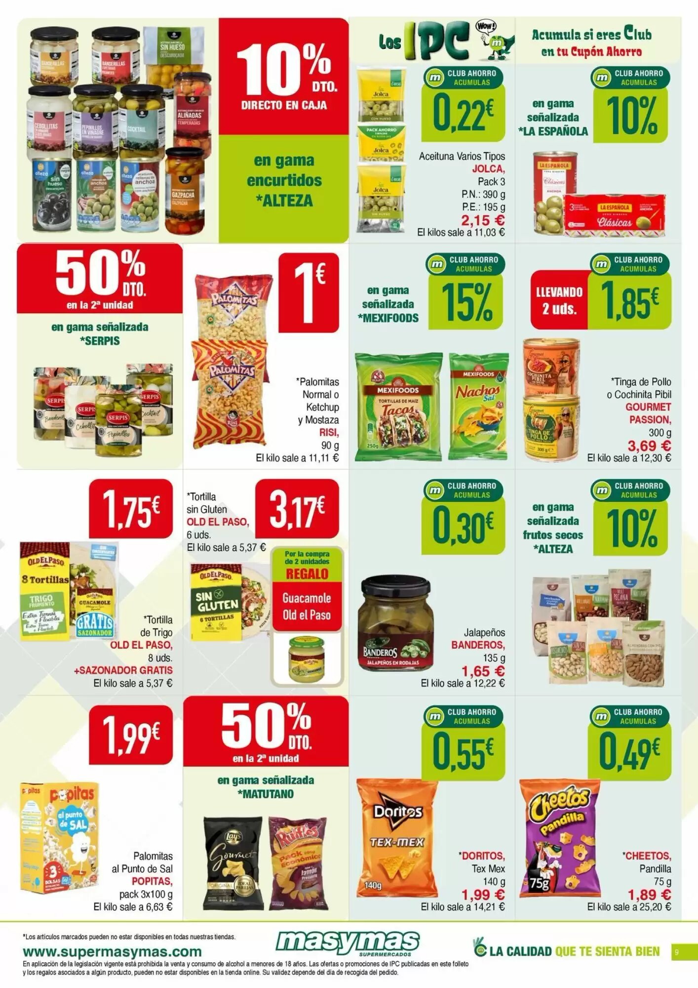Folleto promocional de Masymas válido desde el 03/09/2026 - Página 9.