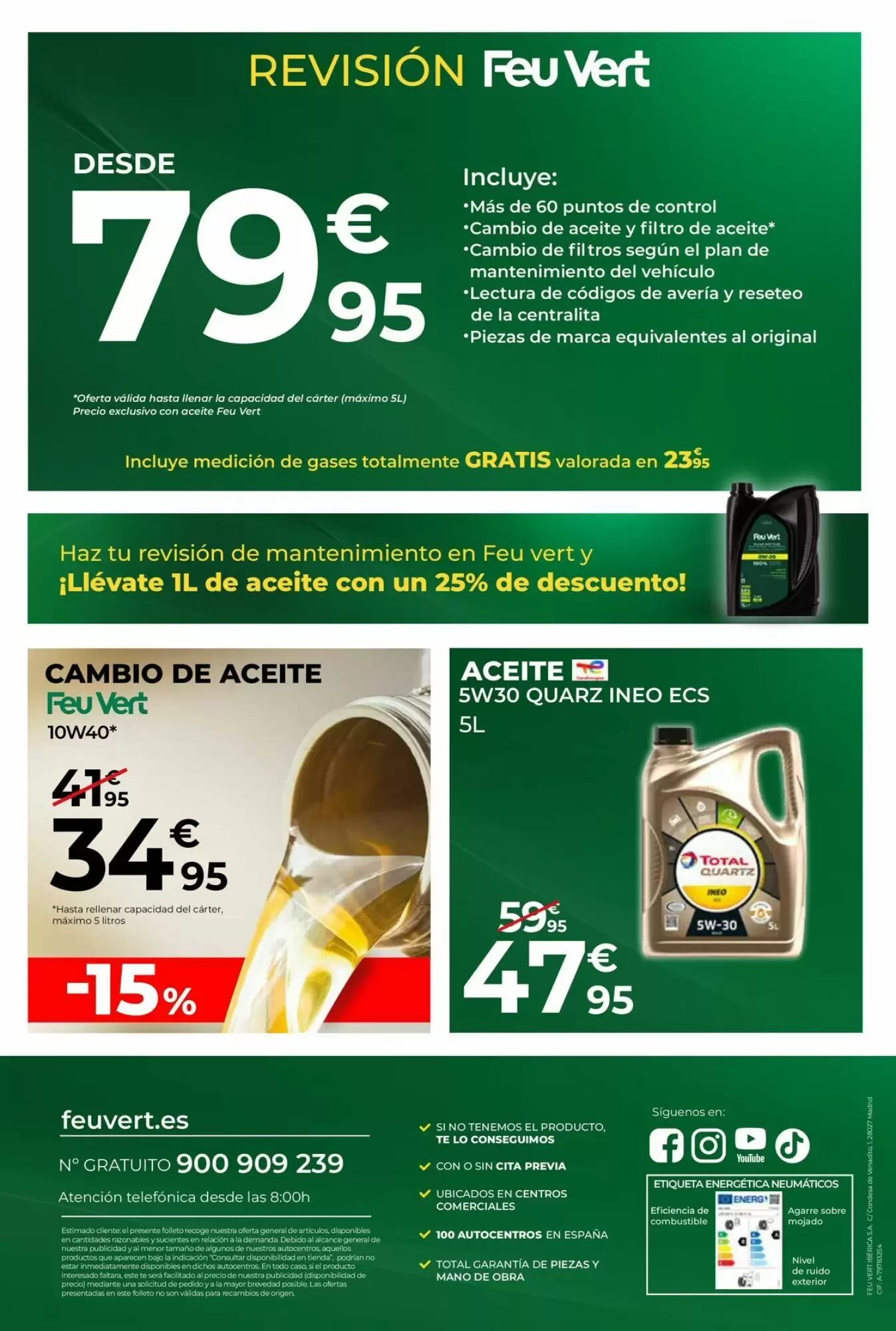 Folleto promocional de Feu Vert válido desde el 03/09/2026 - Página 15.