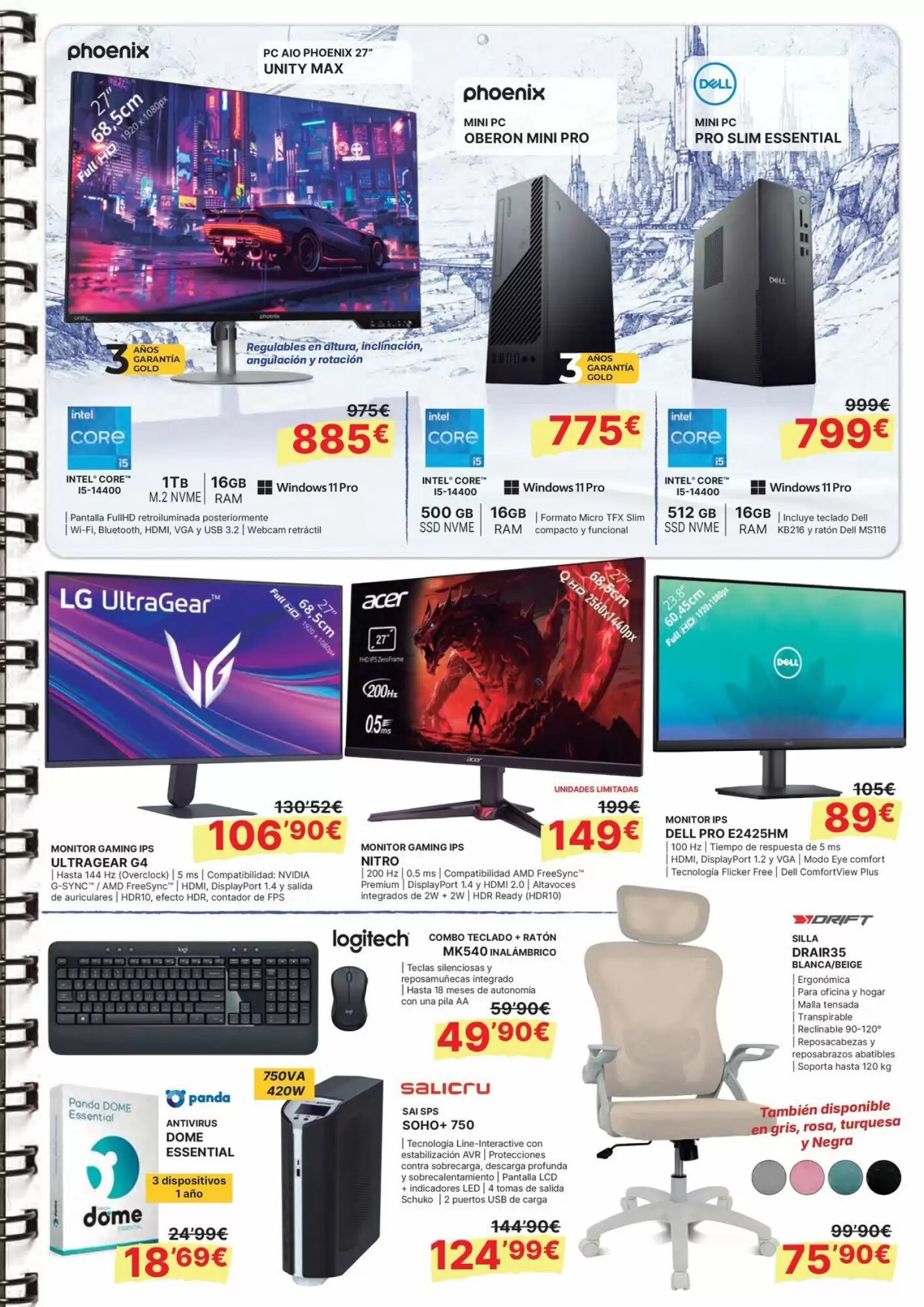 Folleto promocional de Dynos Informática válido desde el 03/09/2026 - Página 3.