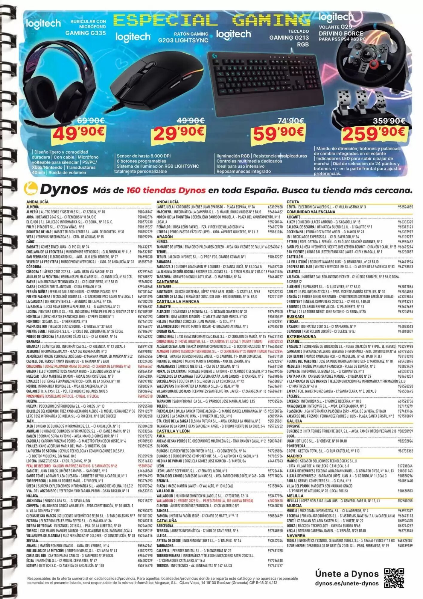 Folleto promocional de Dynos Informática válido desde el 03/09/2026 - Página 7.