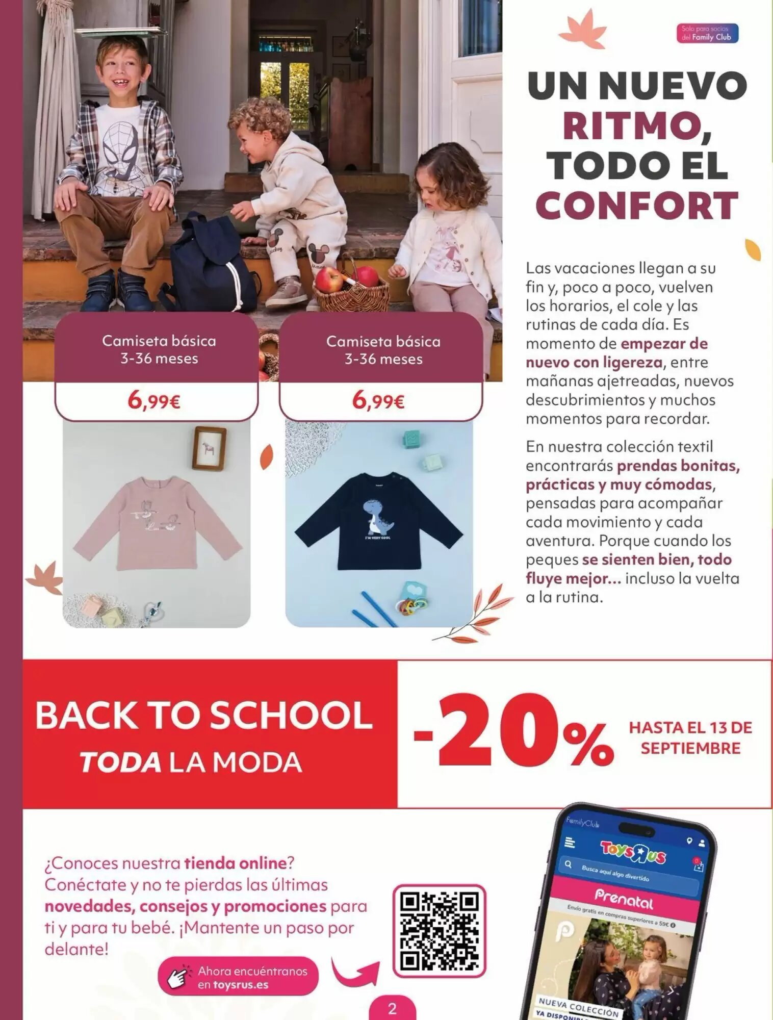 Folleto promocional de Prénatal válido desde el 03/09/2026 - Página 2.