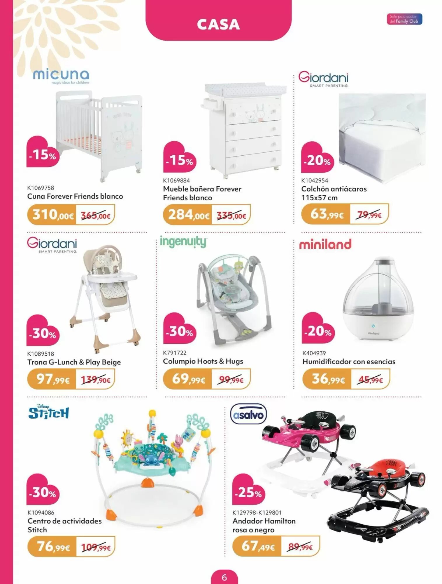 Folleto promocional de Prénatal válido desde el 03/09/2026 - Página 6.