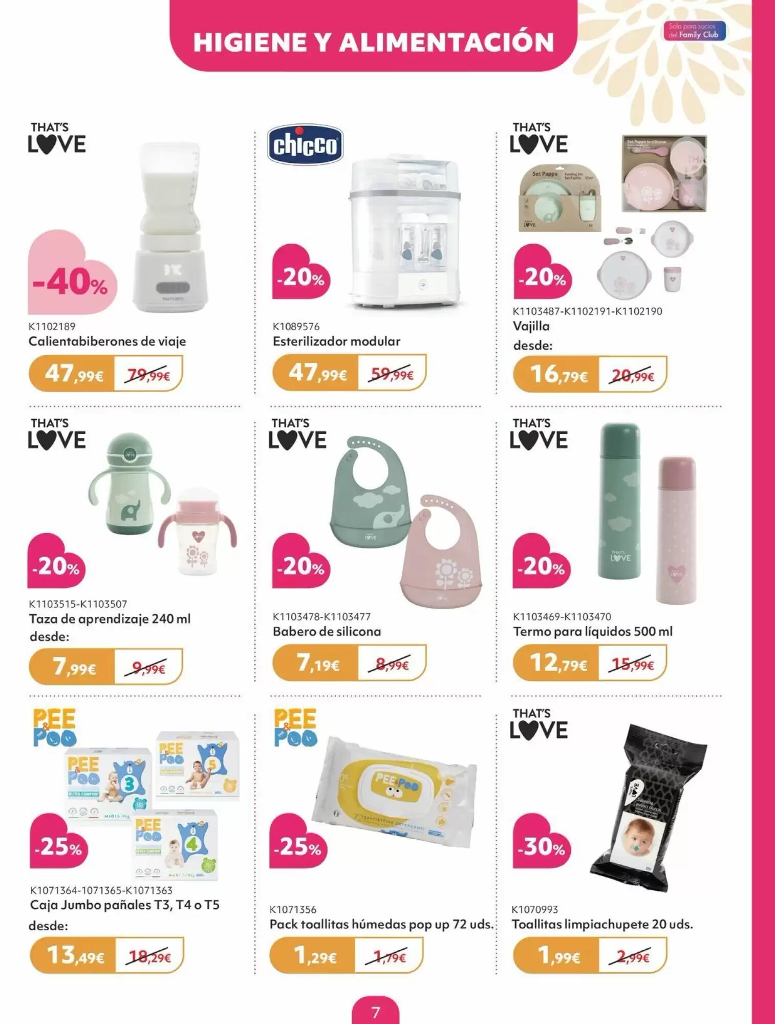 Folleto promocional de Prénatal válido desde el 03/09/2026 - Página 7.
