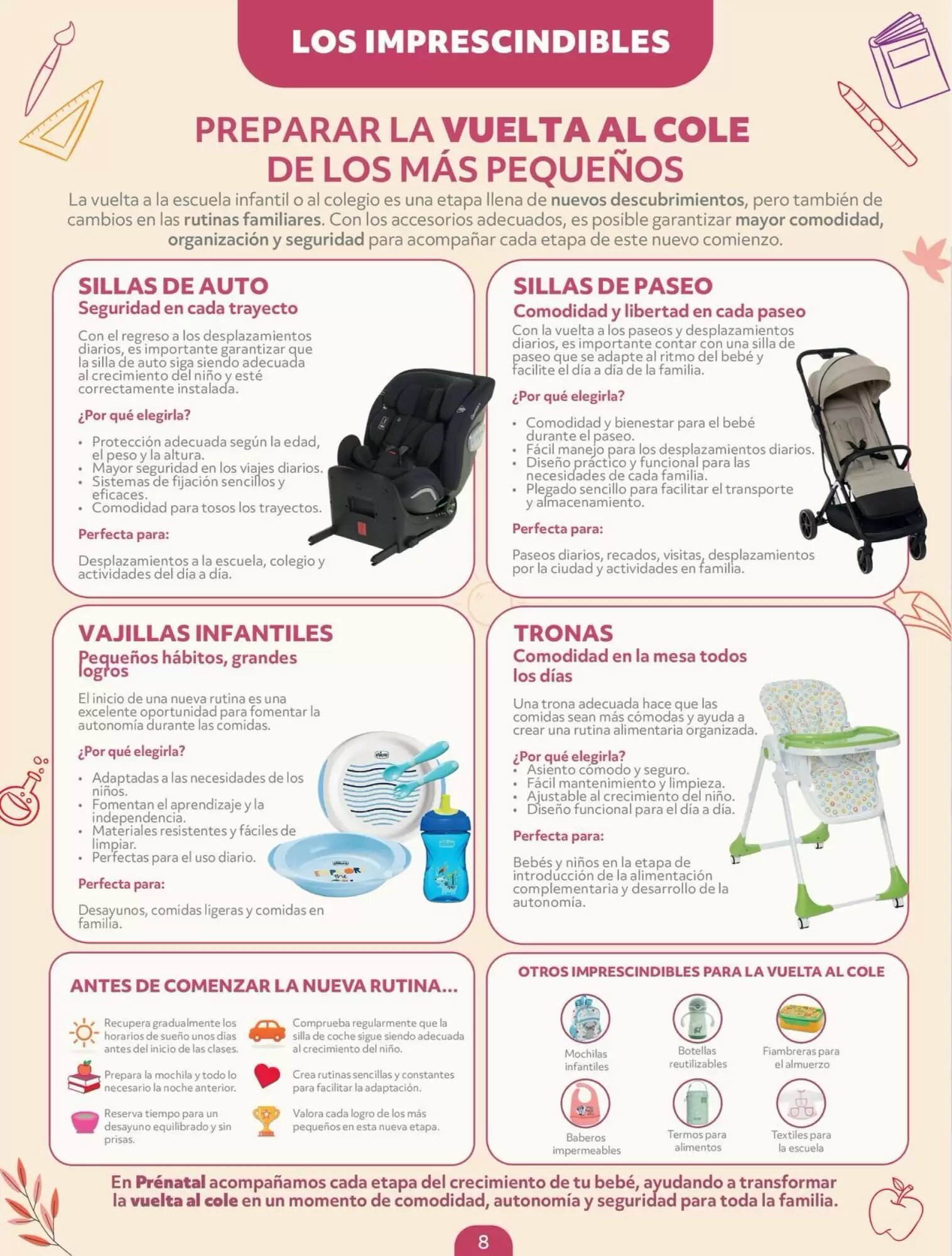 Folleto promocional de Prénatal válido desde el 03/09/2026 - Página 8.