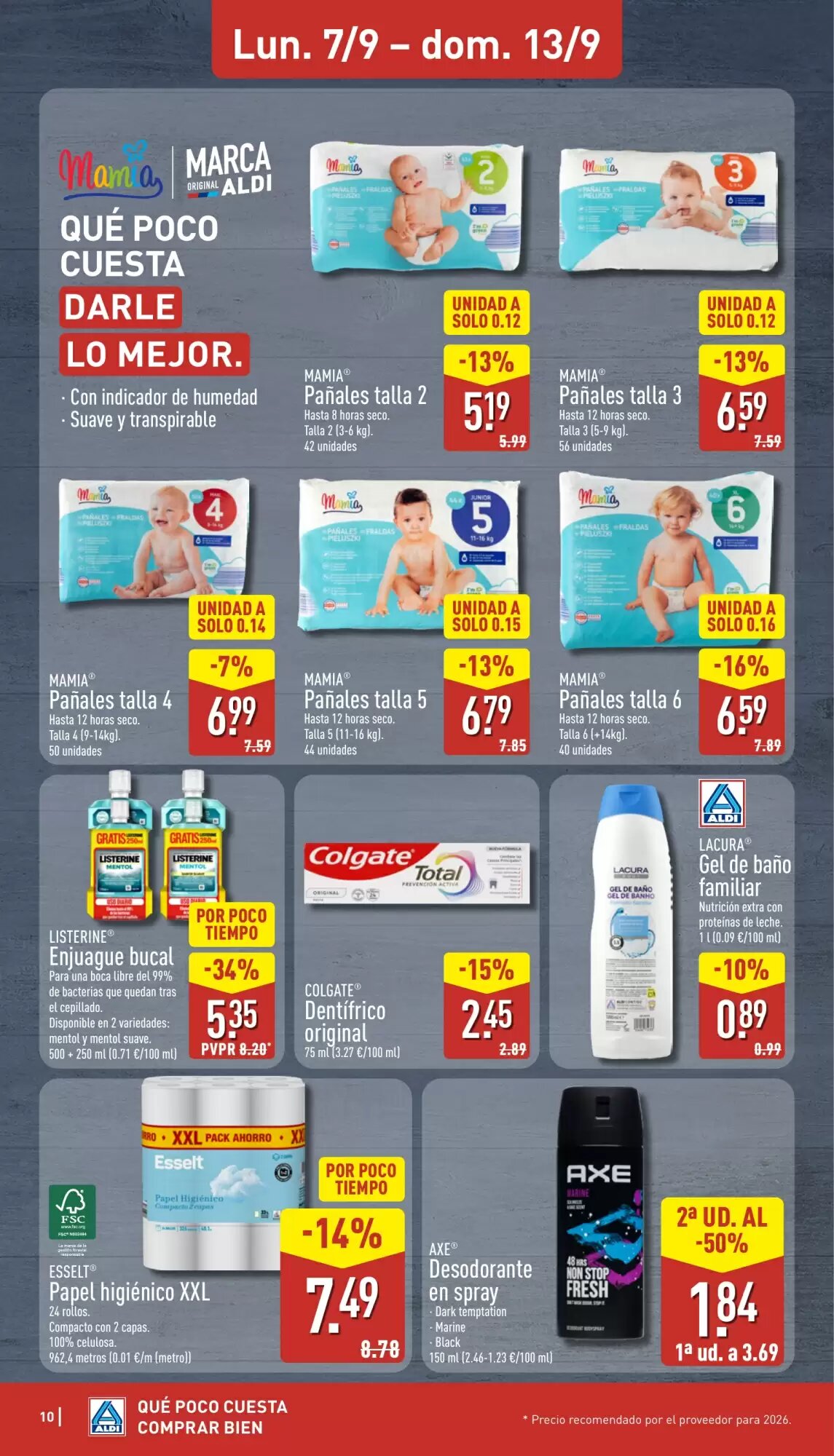 Folleto promocional de ALDI válido desde el 07/09/2026 - Página 10.