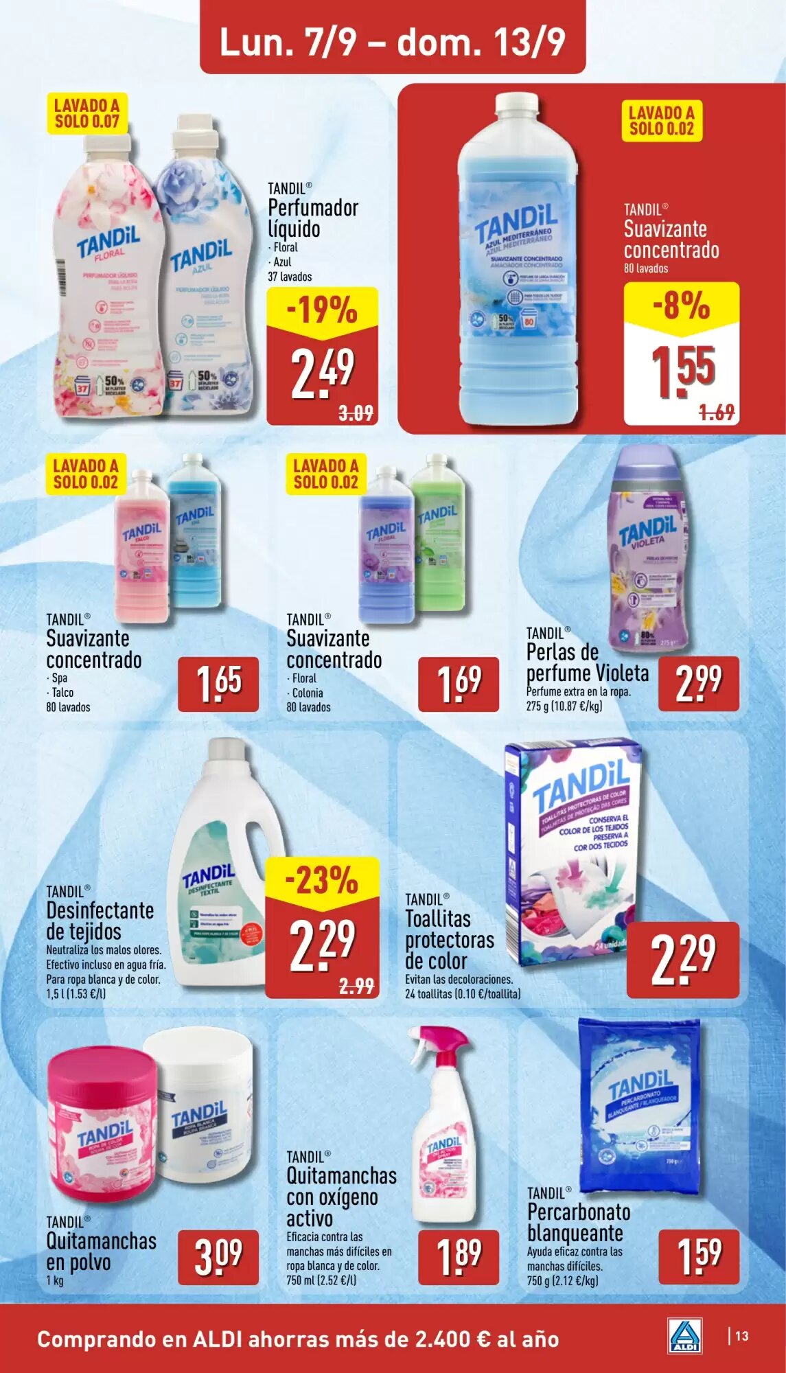 Folleto promocional de ALDI válido desde el 07/09/2026 - Página 13.
