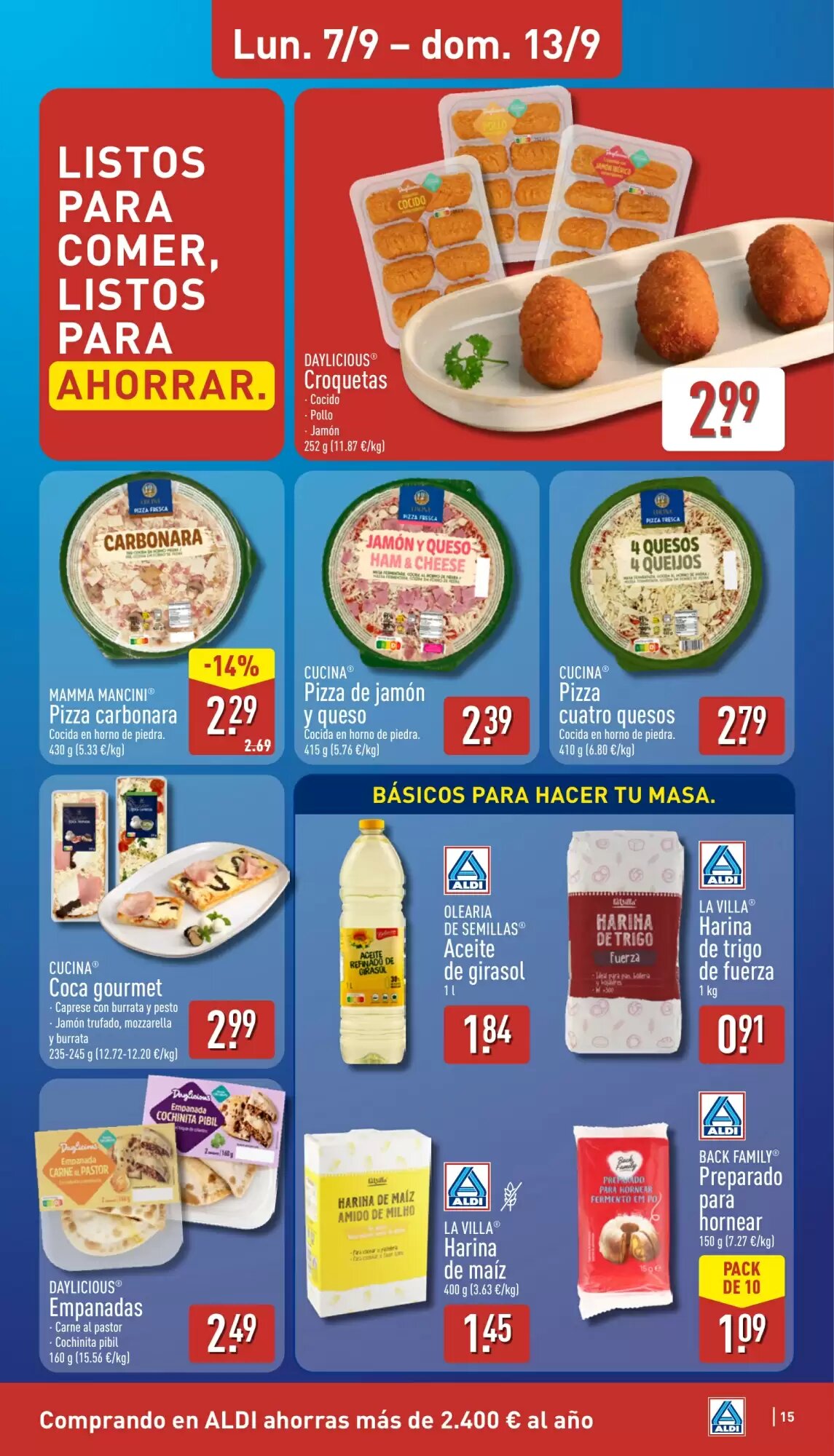 Folleto promocional de ALDI válido desde el 07/09/2026 - Página 15.