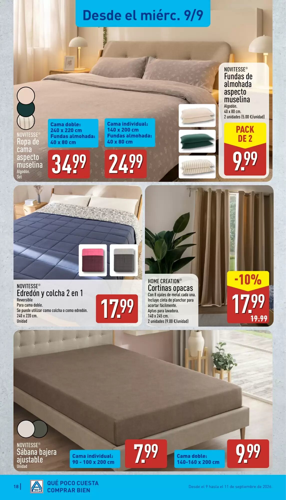 Folleto promocional de ALDI válido desde el 07/09/2026 - Página 18.