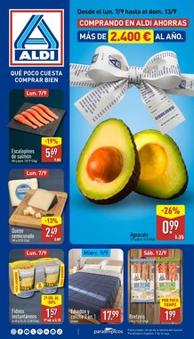 Folleto promocional de ALDI válido desde el 07/09/2026