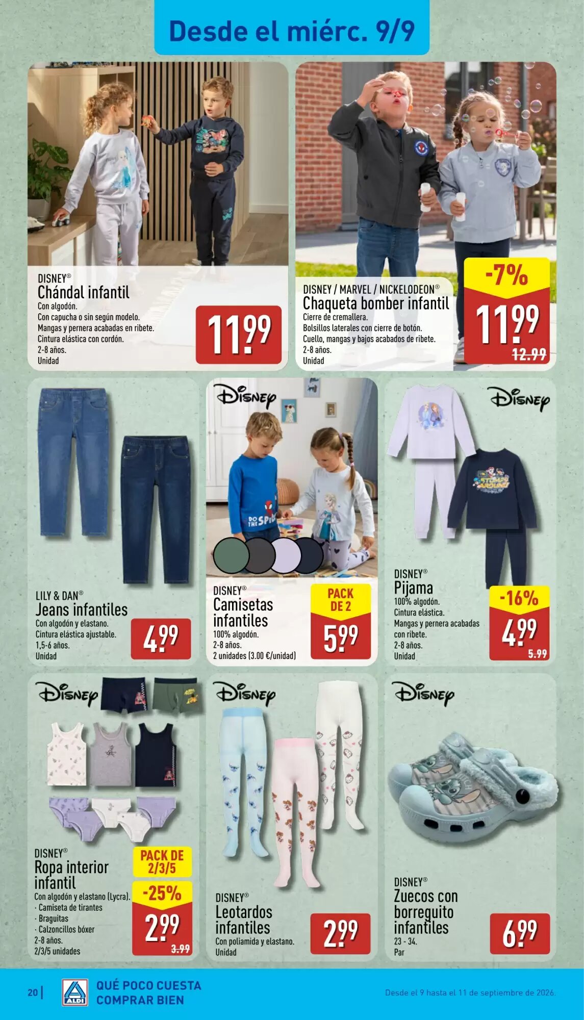 Folleto promocional de ALDI válido desde el 07/09/2026 - Página 20.
