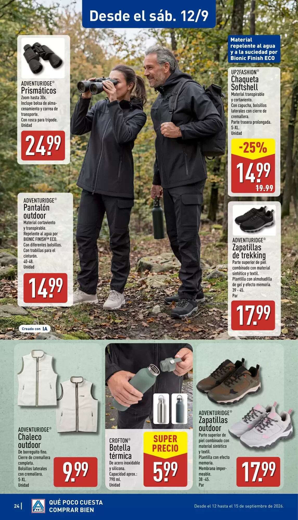 Folleto promocional de ALDI válido desde el 07/09/2026 - Página 24.