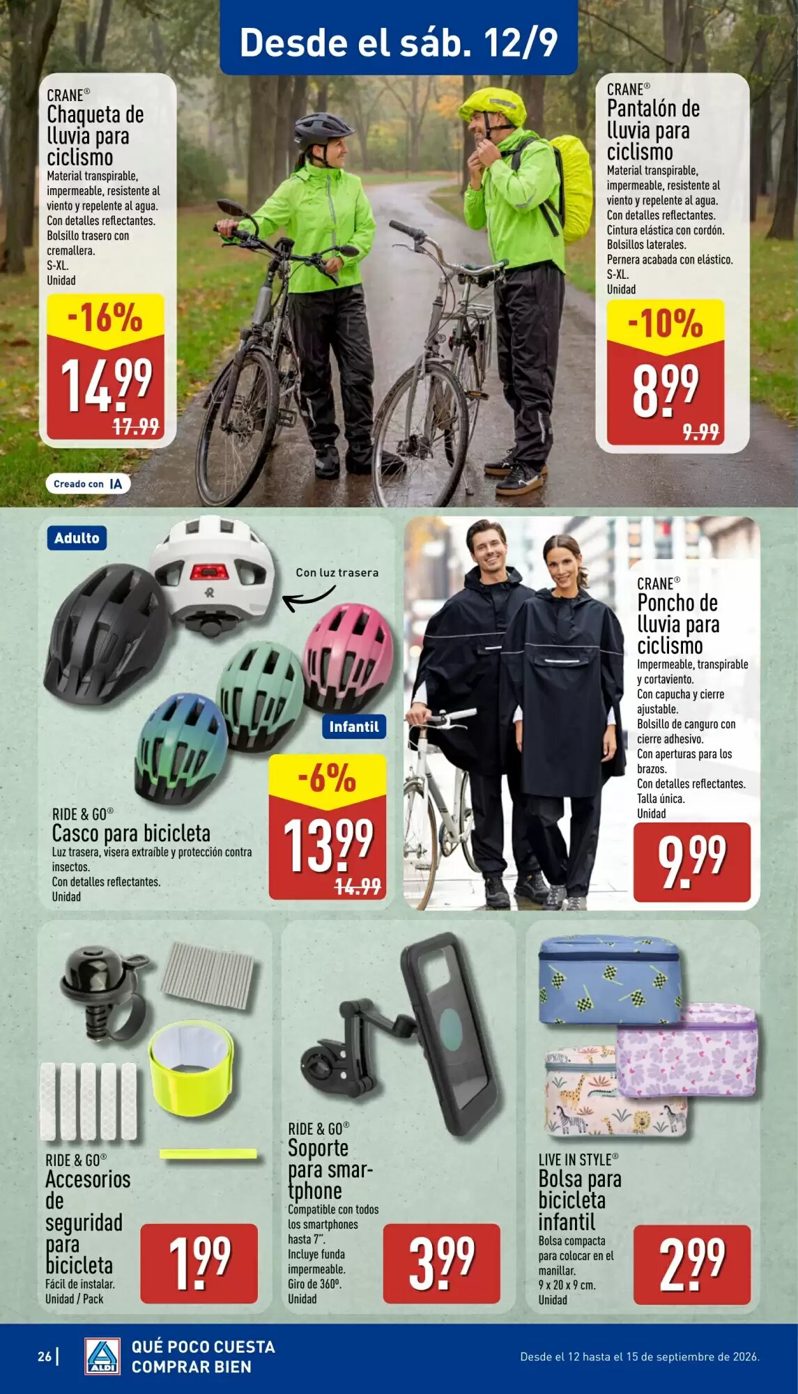 Folleto promocional de ALDI válido desde el 07/09/2026 - Página 26.