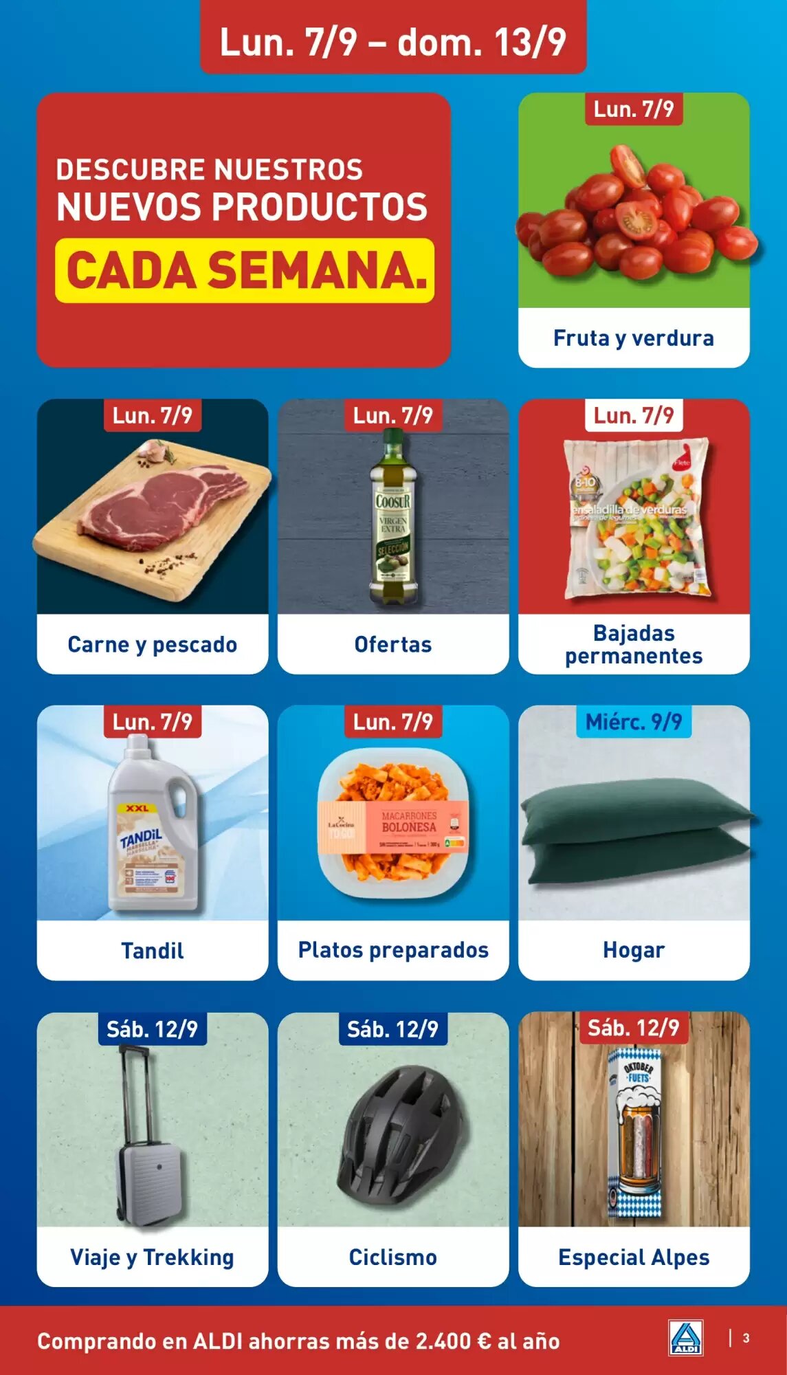 Folleto promocional de ALDI válido desde el 07/09/2026 - Página 3.