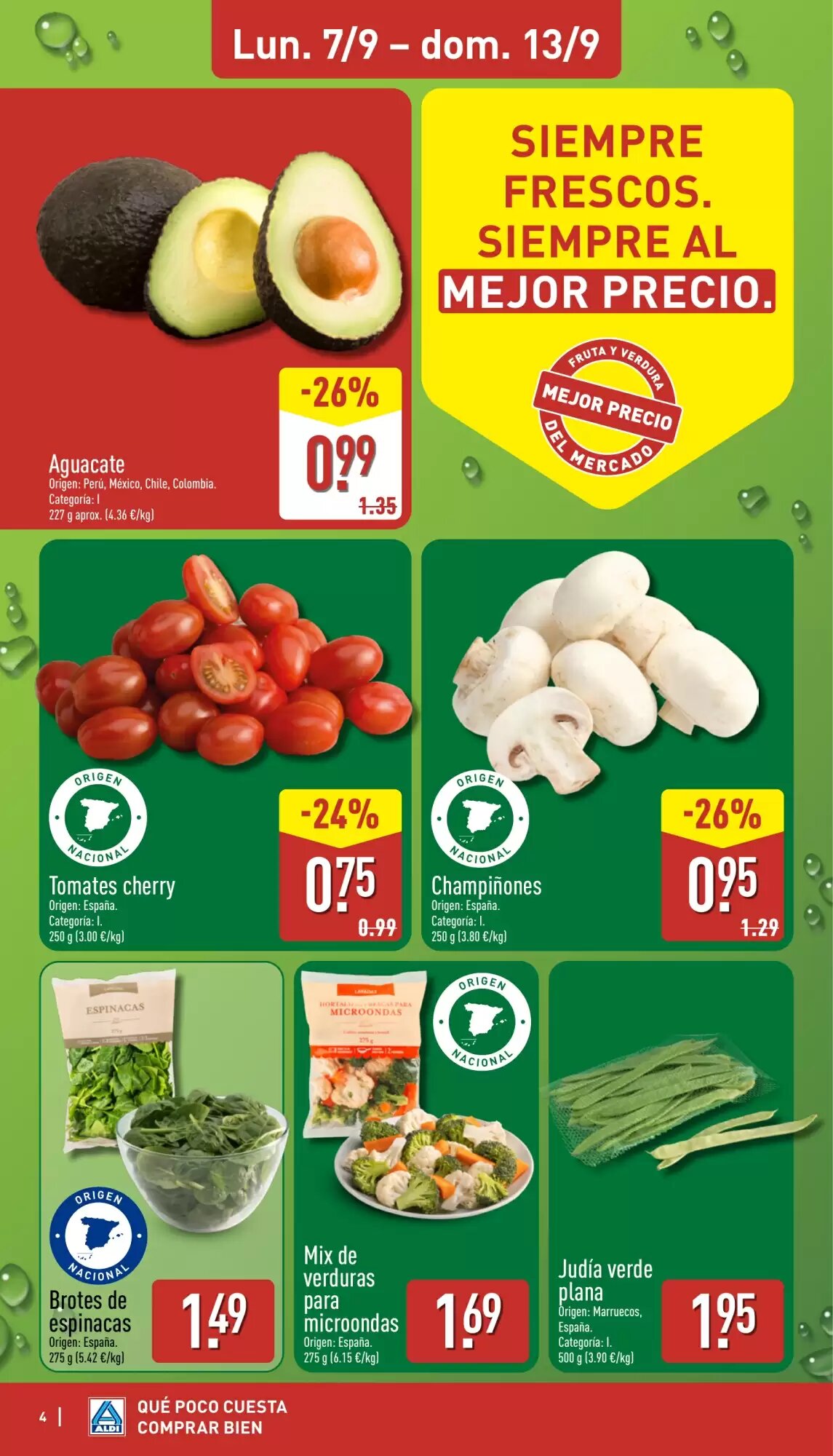 Folleto promocional de ALDI válido desde el 07/09/2026 - Página 4.