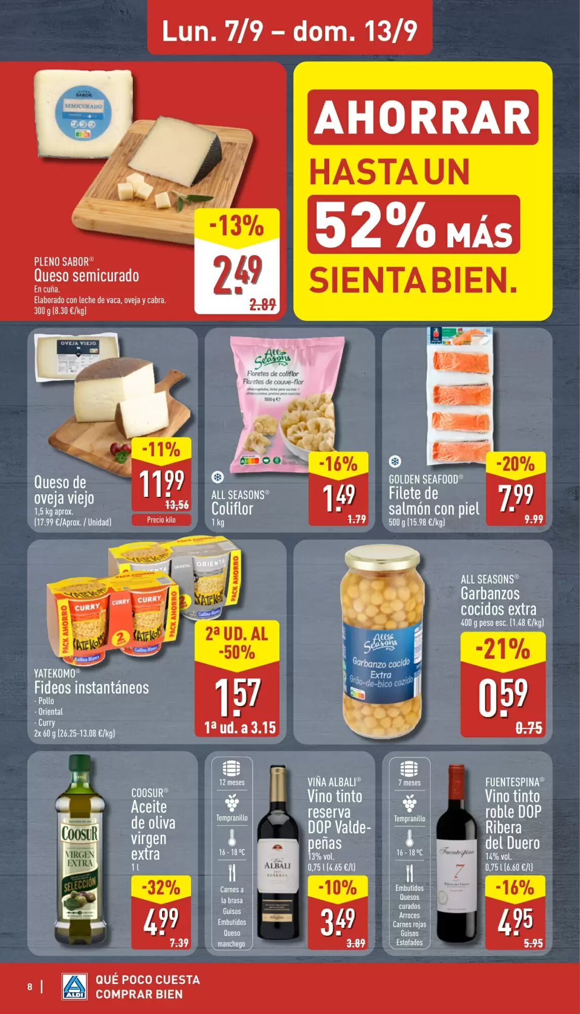 Folleto promocional de ALDI válido desde el 07/09/2026 - Página 8.