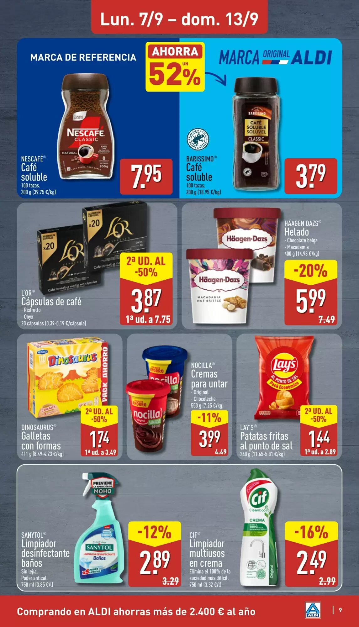 Folleto promocional de ALDI válido desde el 07/09/2026 - Página 9.