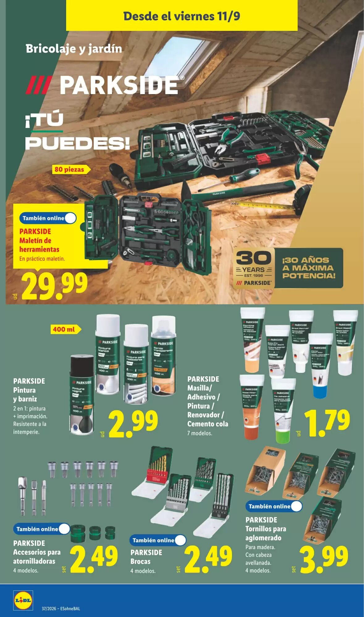 Folleto promocional de Lidl válido desde el 07/09/2026 - Página 14.