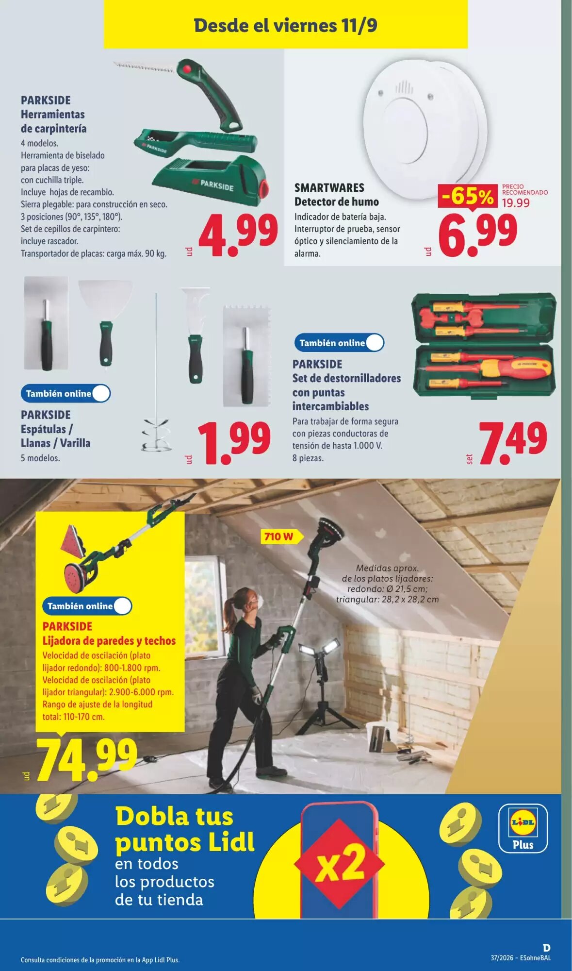 Folleto promocional de Lidl válido desde el 07/09/2026 - Página 15.