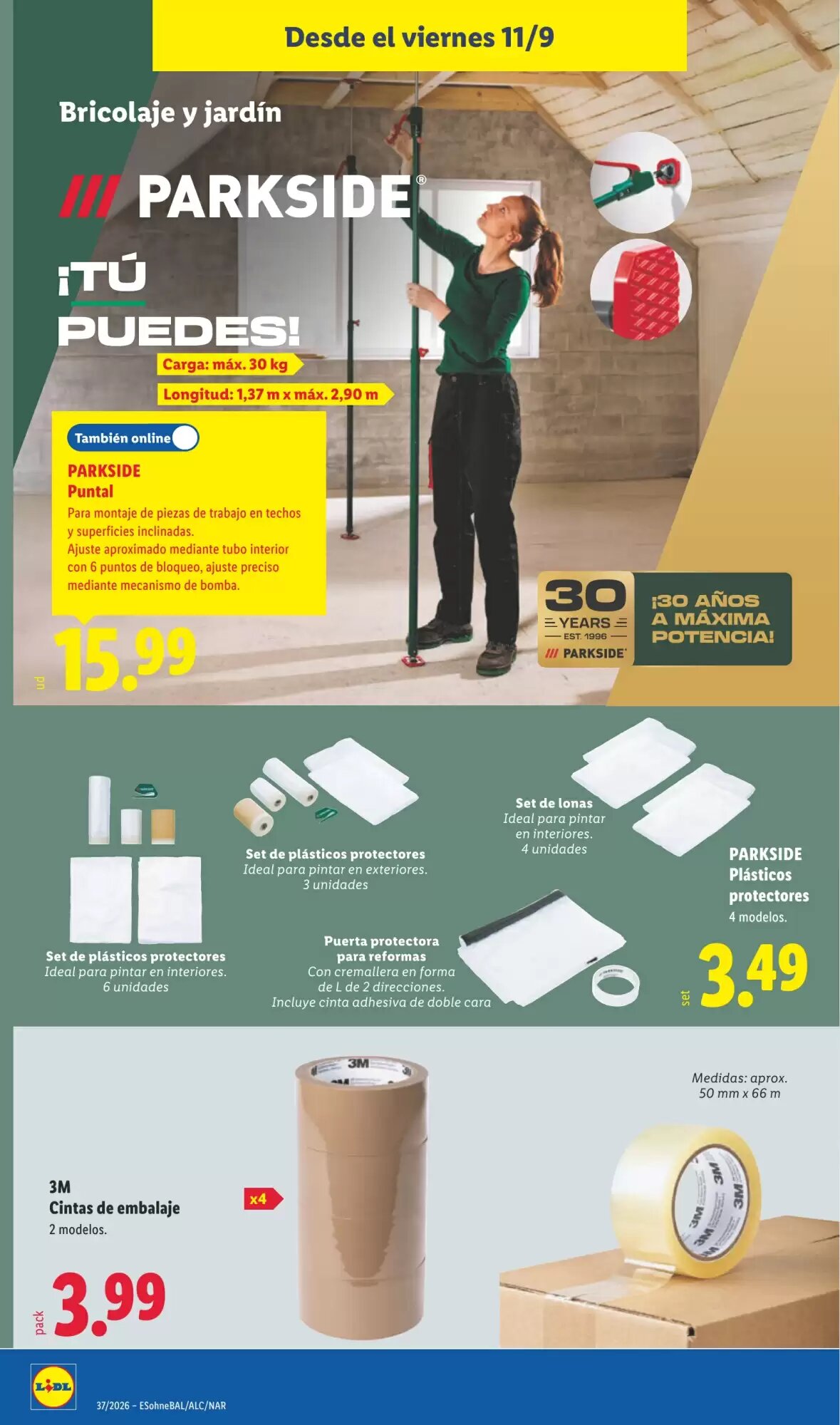 Folleto promocional de Lidl válido desde el 07/09/2026 - Página 16.