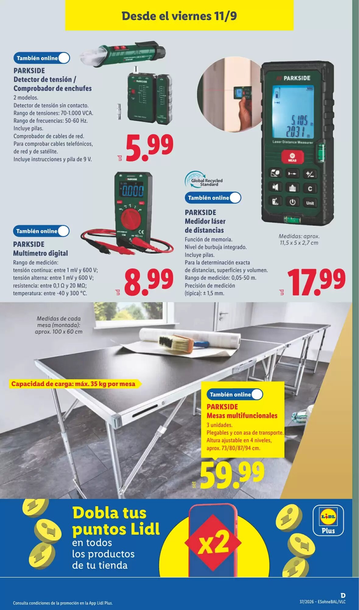 Folleto promocional de Lidl válido desde el 07/09/2026 - Página 17.