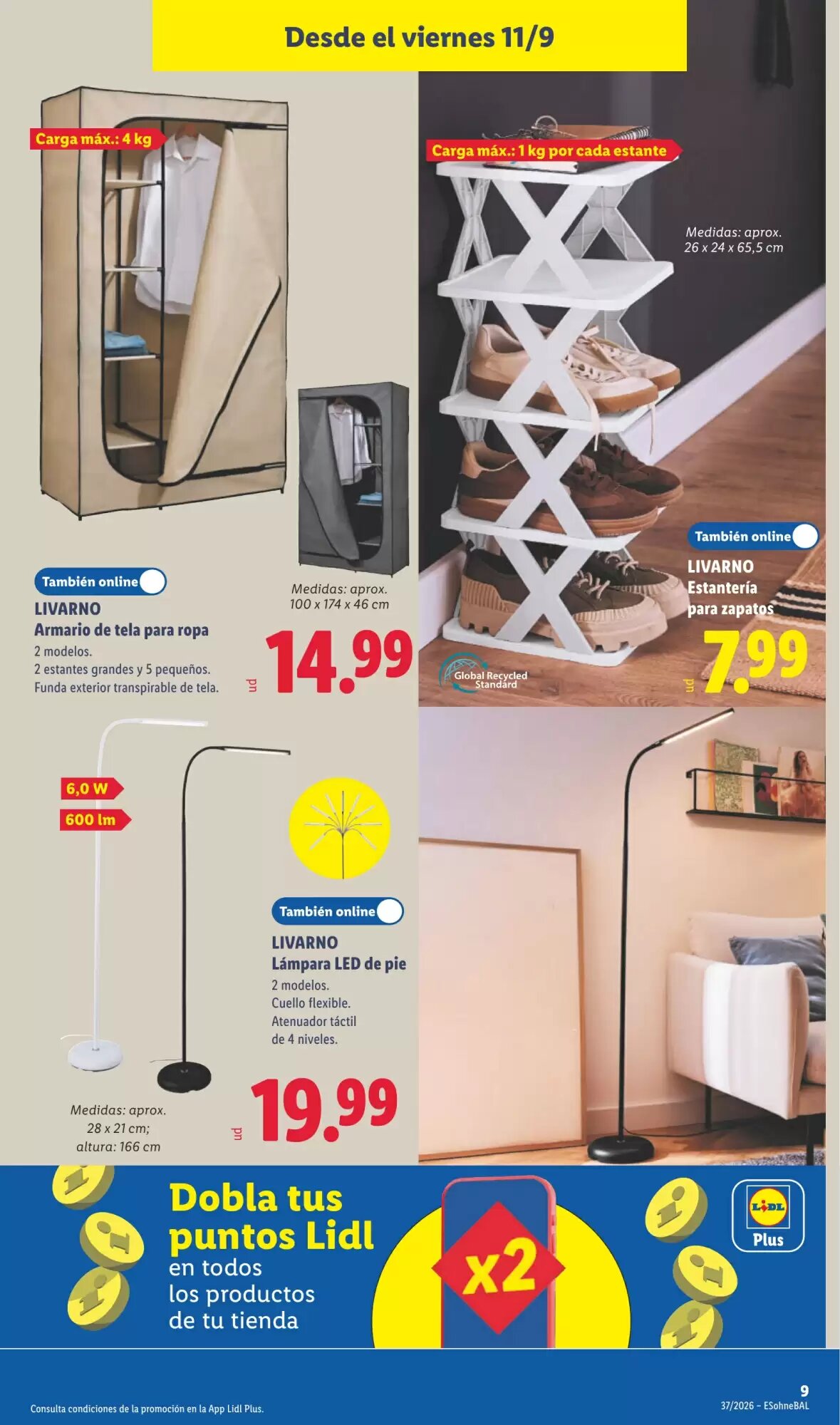 Folleto promocional de Lidl válido desde el 07/09/2026 - Página 19.