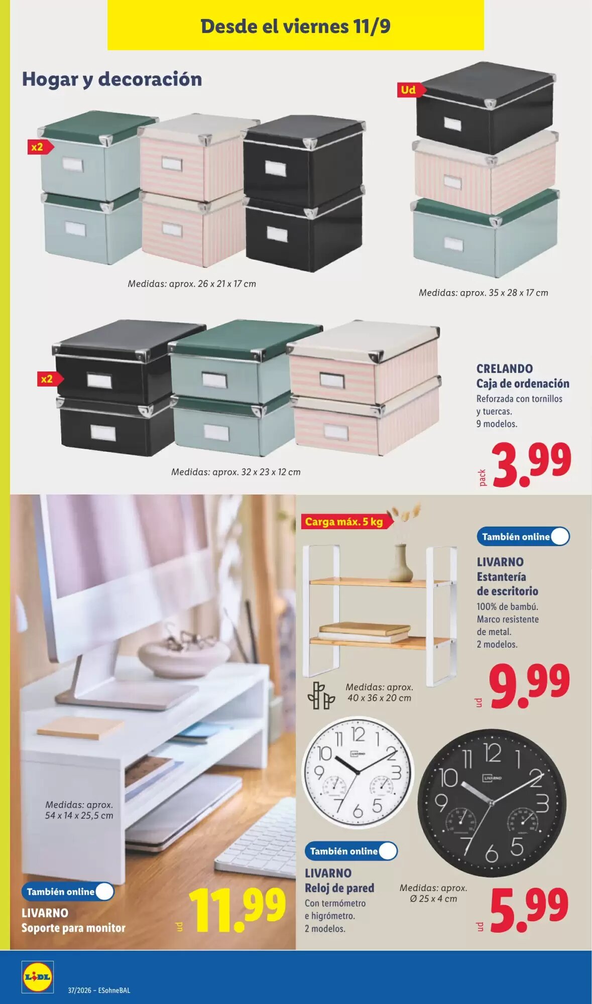 Folleto promocional de Lidl válido desde el 07/09/2026 - Página 20.