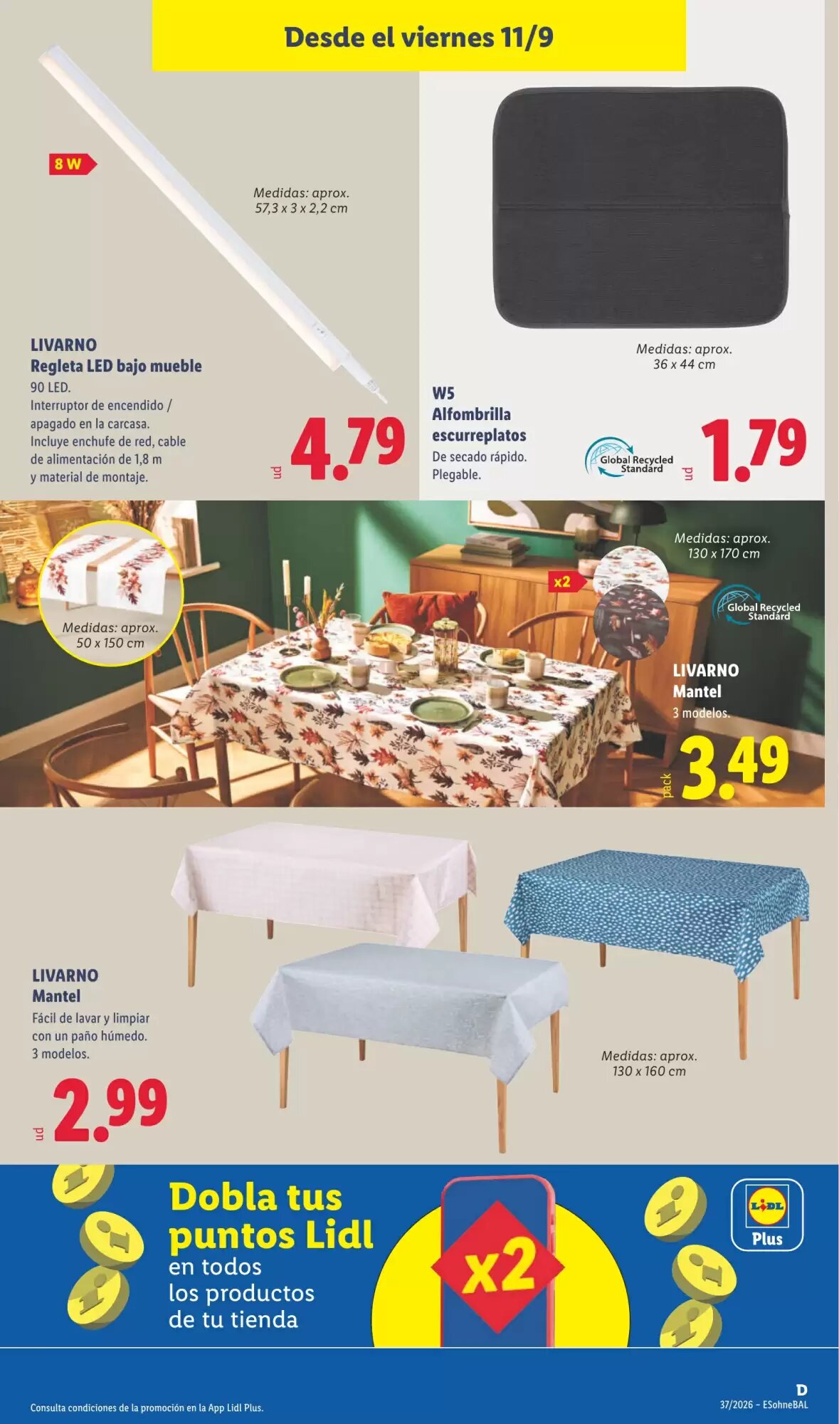 Folleto promocional de Lidl válido desde el 07/09/2026 - Página 21.