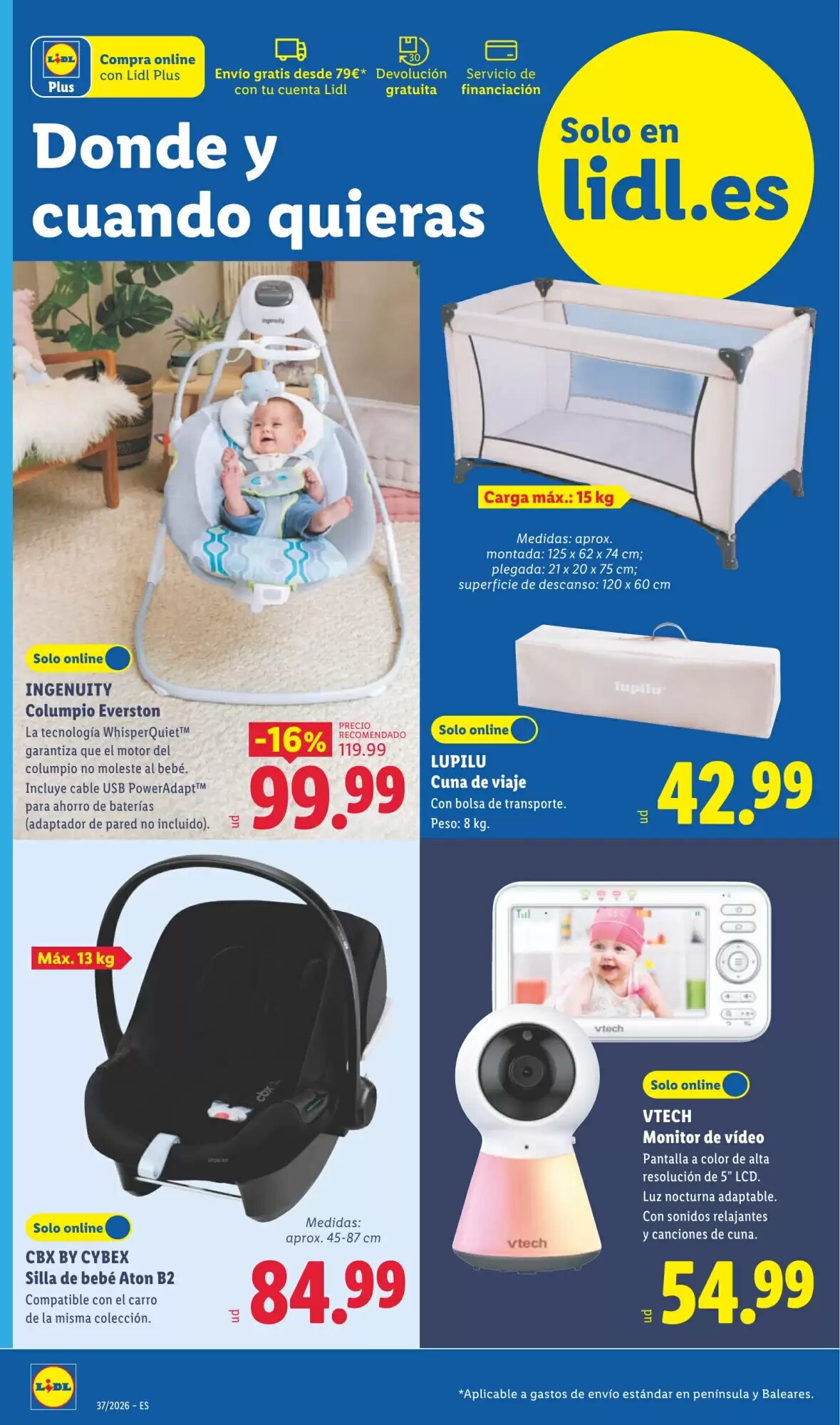 Folleto promocional de Lidl válido desde el 07/09/2026 - Página 4.