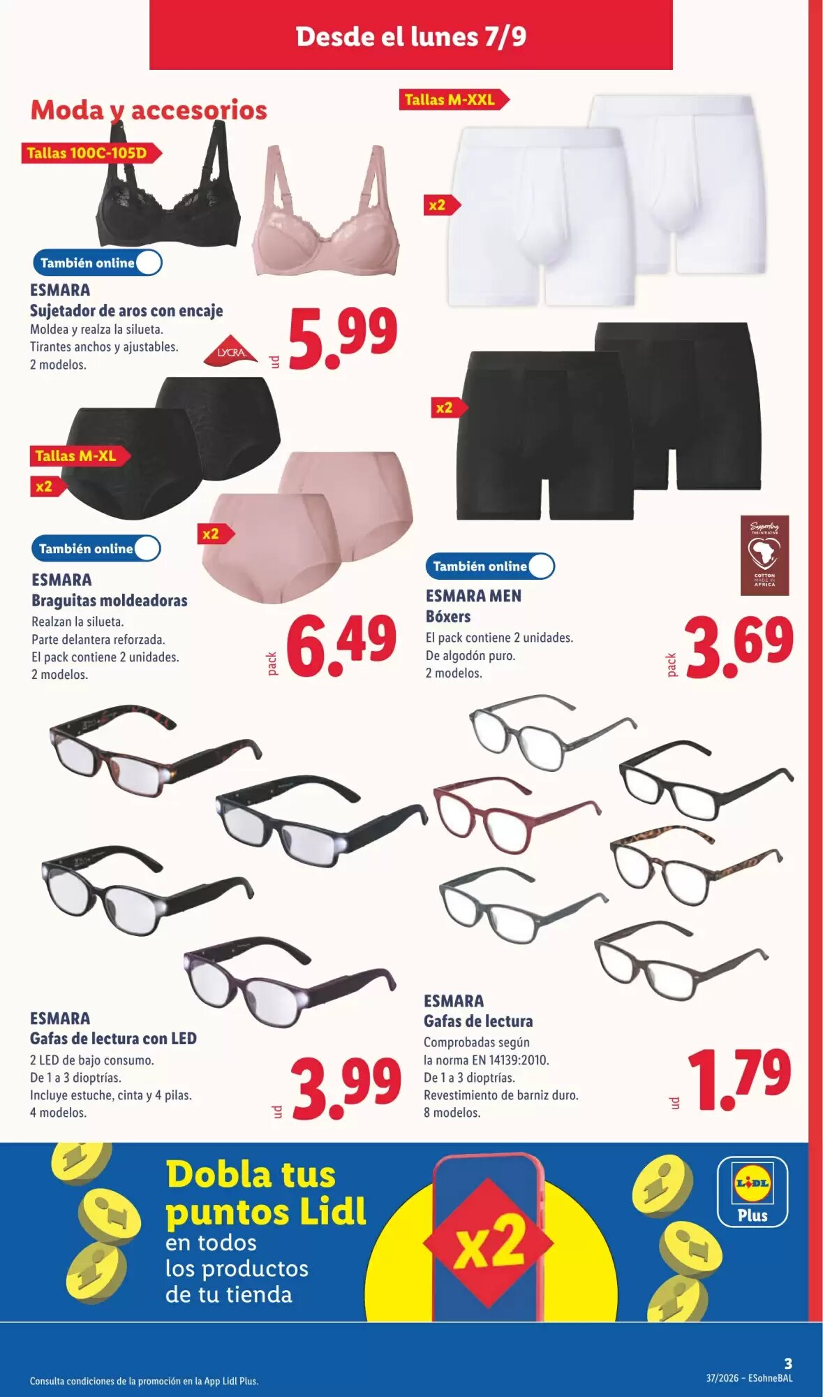 Folleto promocional de Lidl válido desde el 07/09/2026 - Página 7.