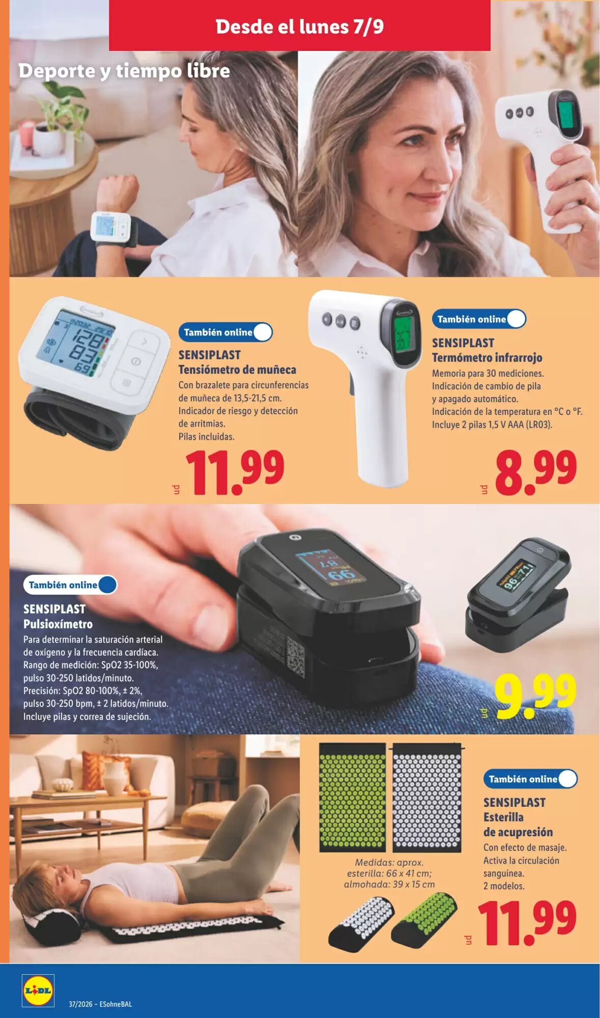Folleto promocional de Lidl válido desde el 07/09/2026 - Página 8.