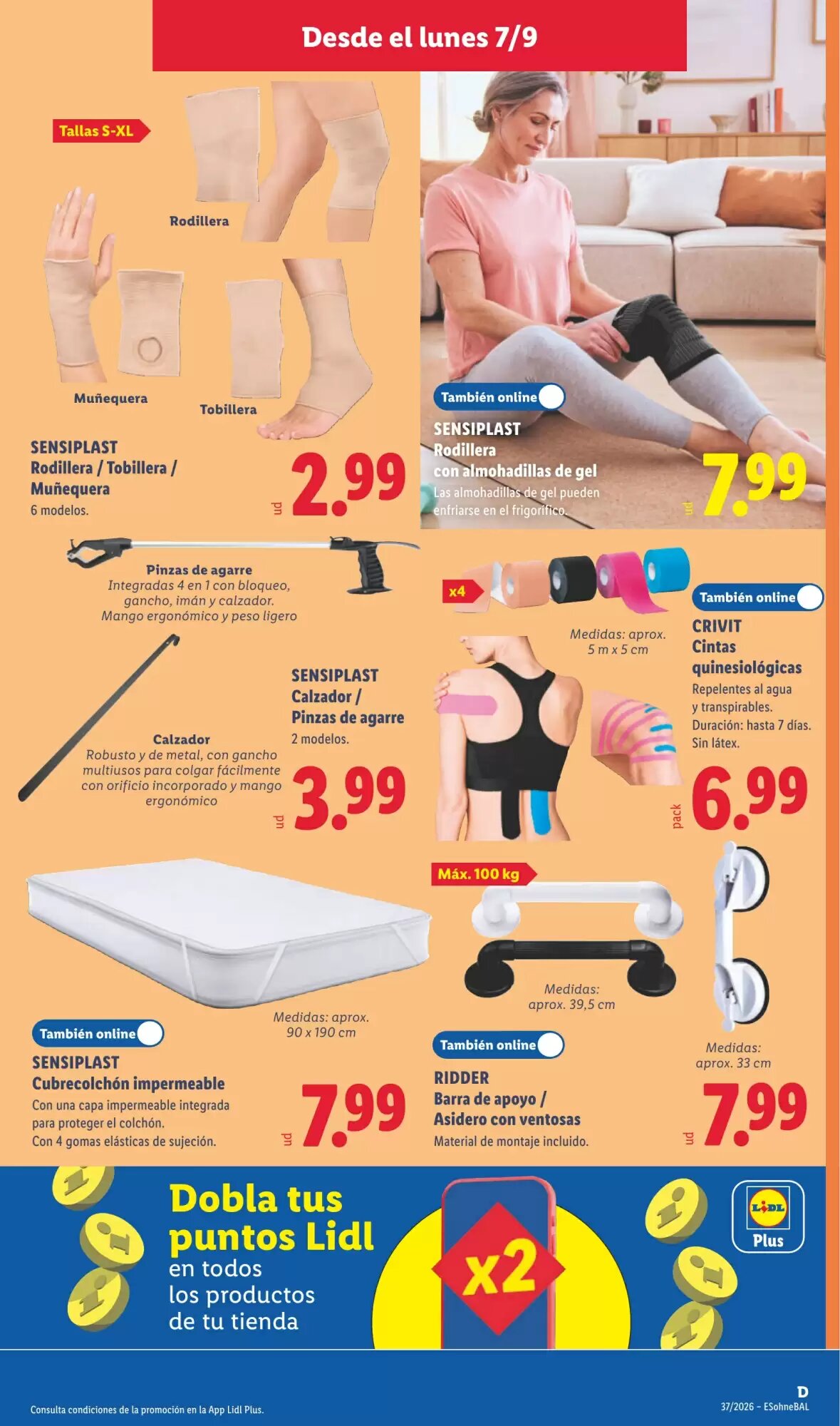 Folleto promocional de Lidl válido desde el 07/09/2026 - Página 9.