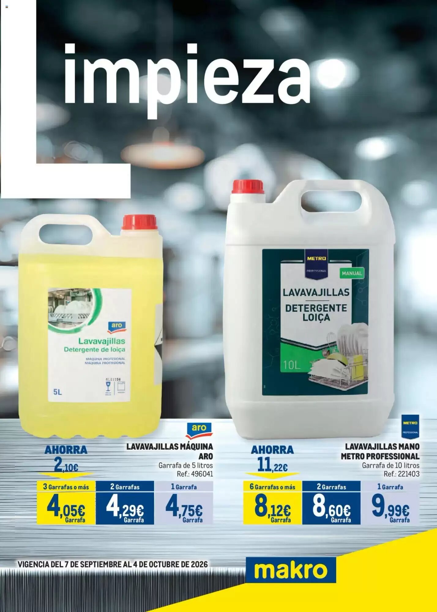Folleto promocional de Makro válido desde el 07/09/2026 - Página 1.