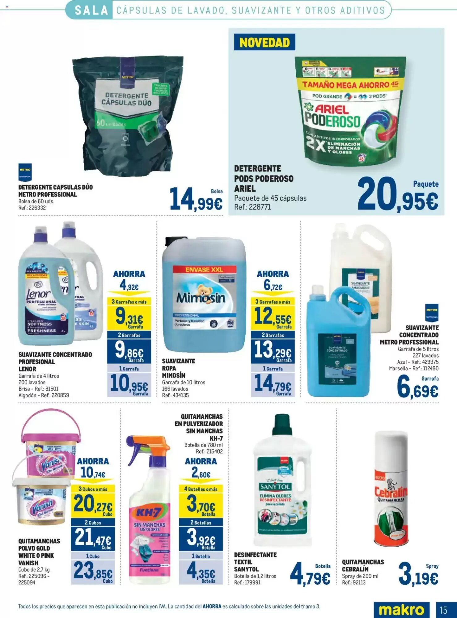 Folleto promocional de Makro válido desde el 07/09/2026 - Página 15.