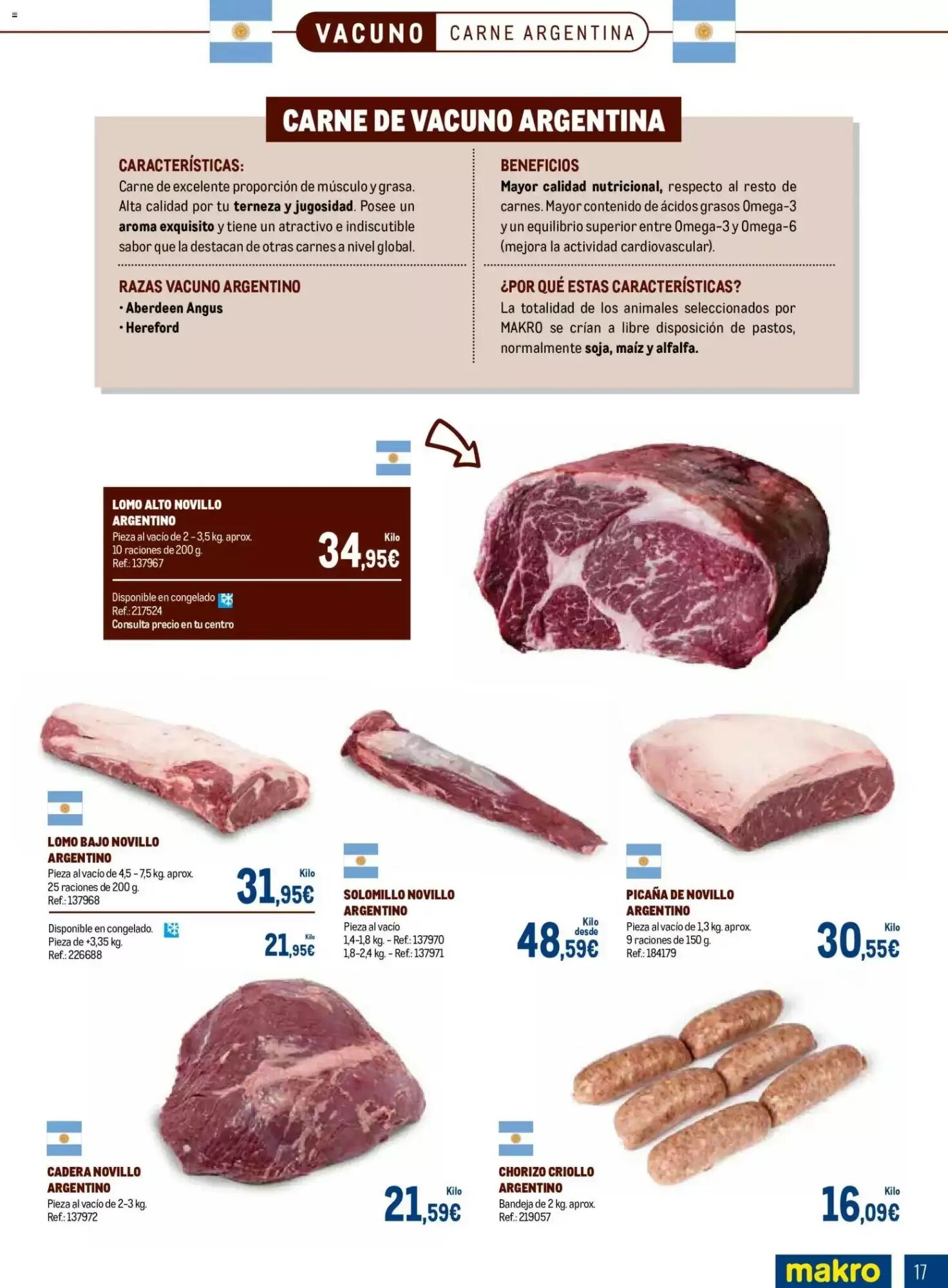 Folleto promocional de Makro válido desde el 07/09/2026 - Página 17.