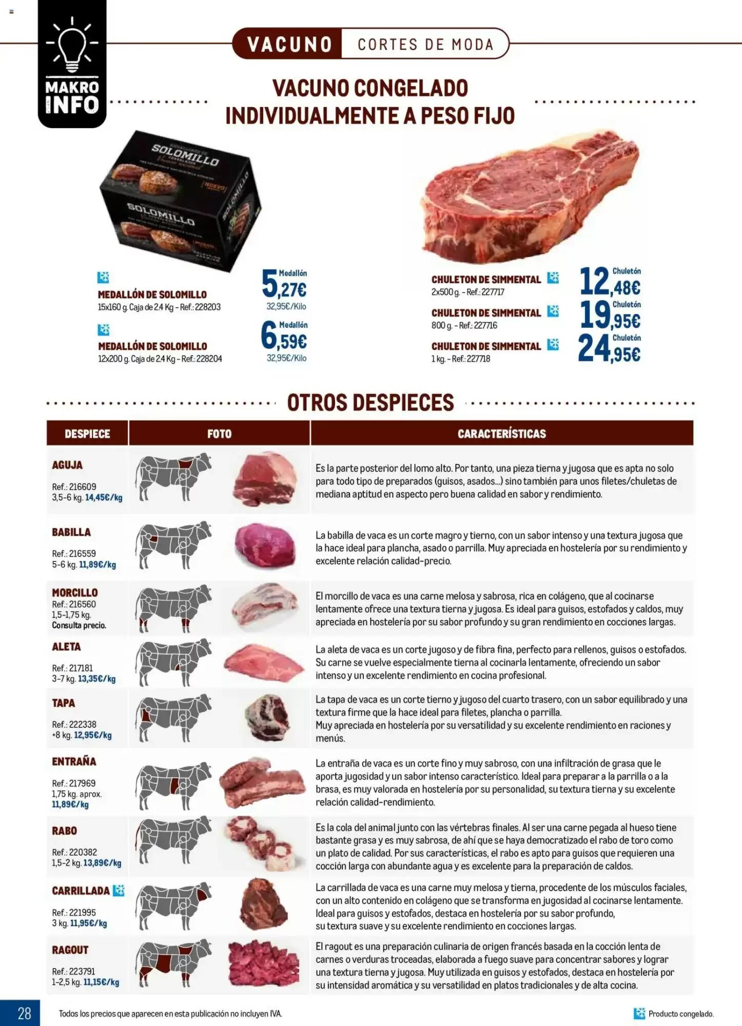 Folleto promocional de Makro válido desde el 07/09/2026 - Página 28.