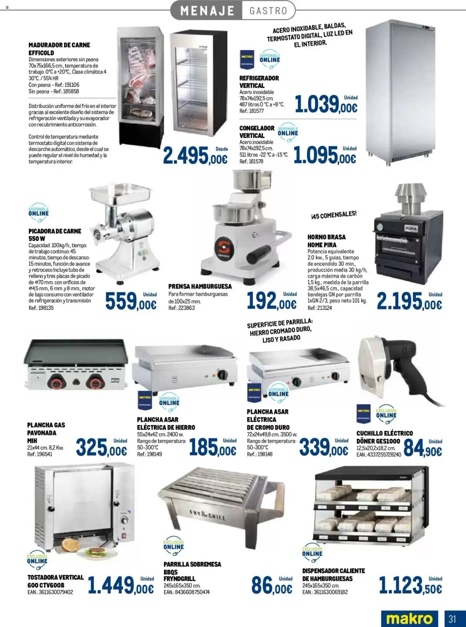 Folleto promocional de Makro válido desde el 07/09/2026 - Página 31.