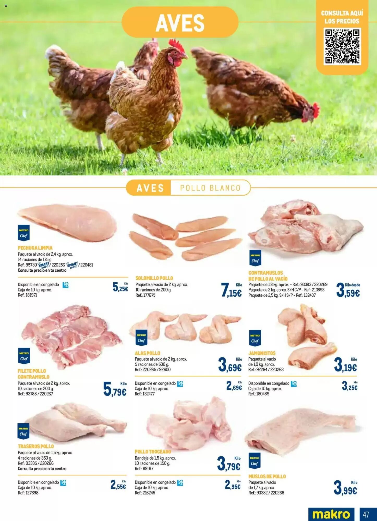 Folleto promocional de Makro válido desde el 07/09/2026 - Página 47.