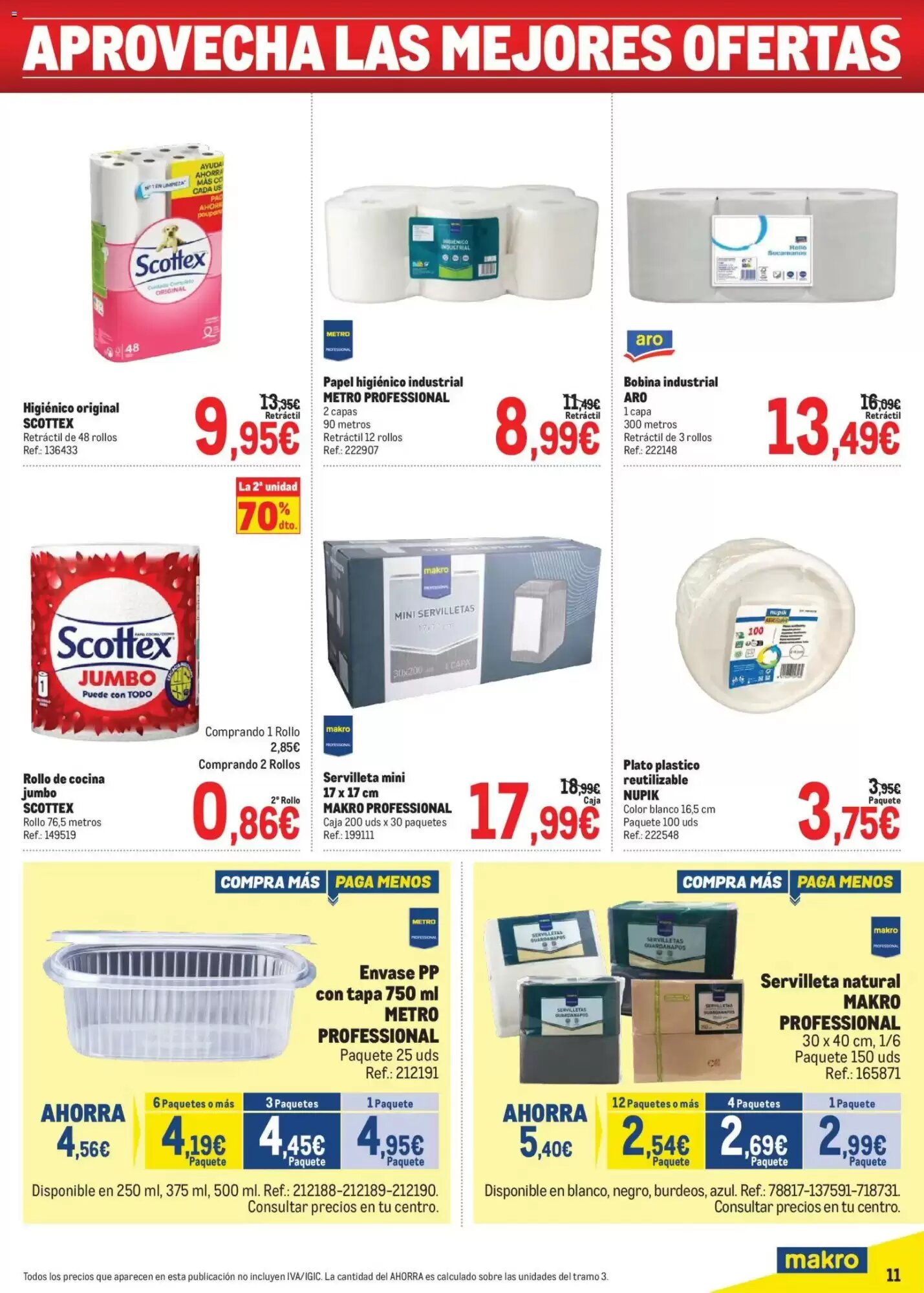 Folleto promocional de Makro válido desde el 07/09/2026 - Página 11.